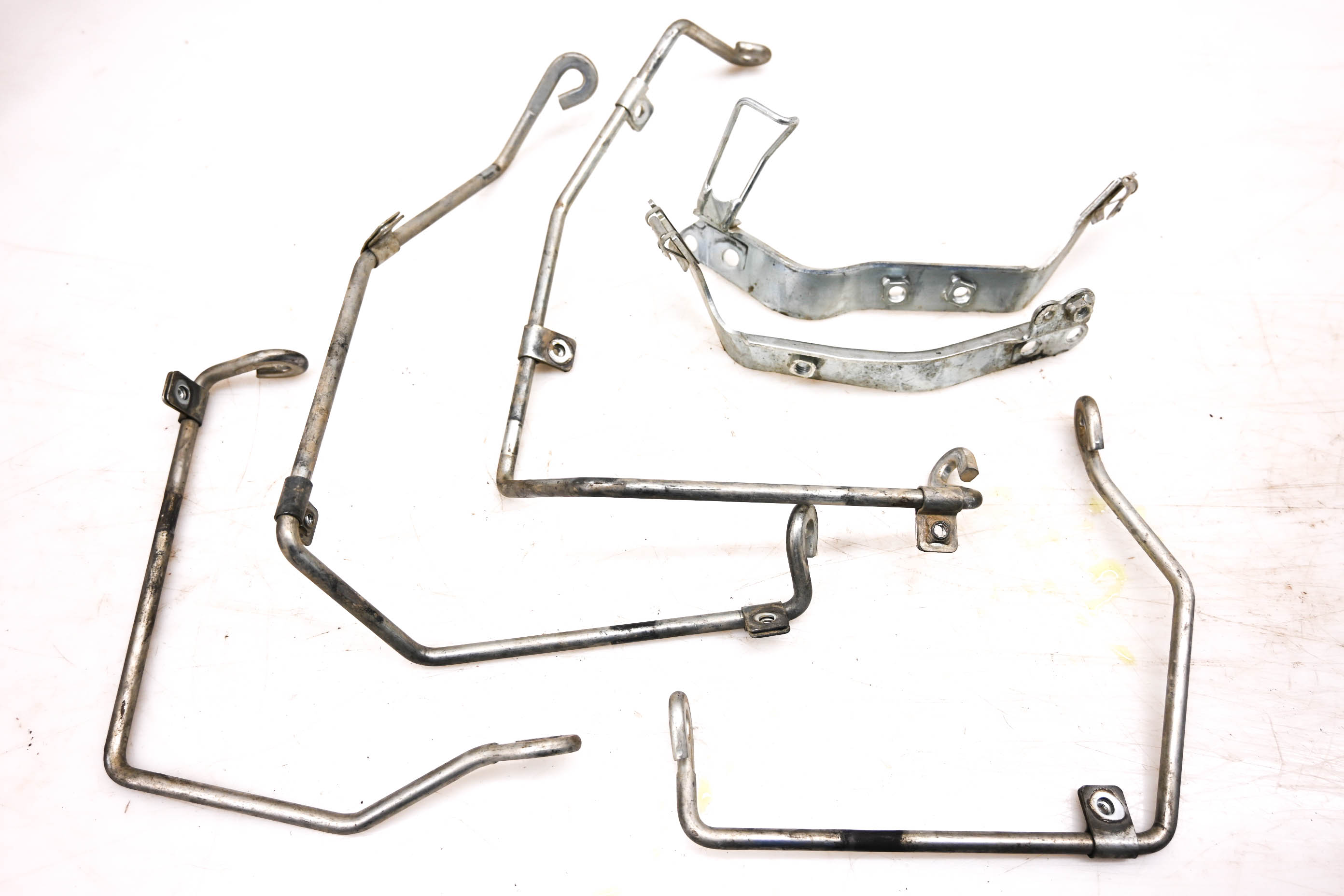 20 Yamaha YFZ450R Heel Guard Support Brackets Mounts Left & Right