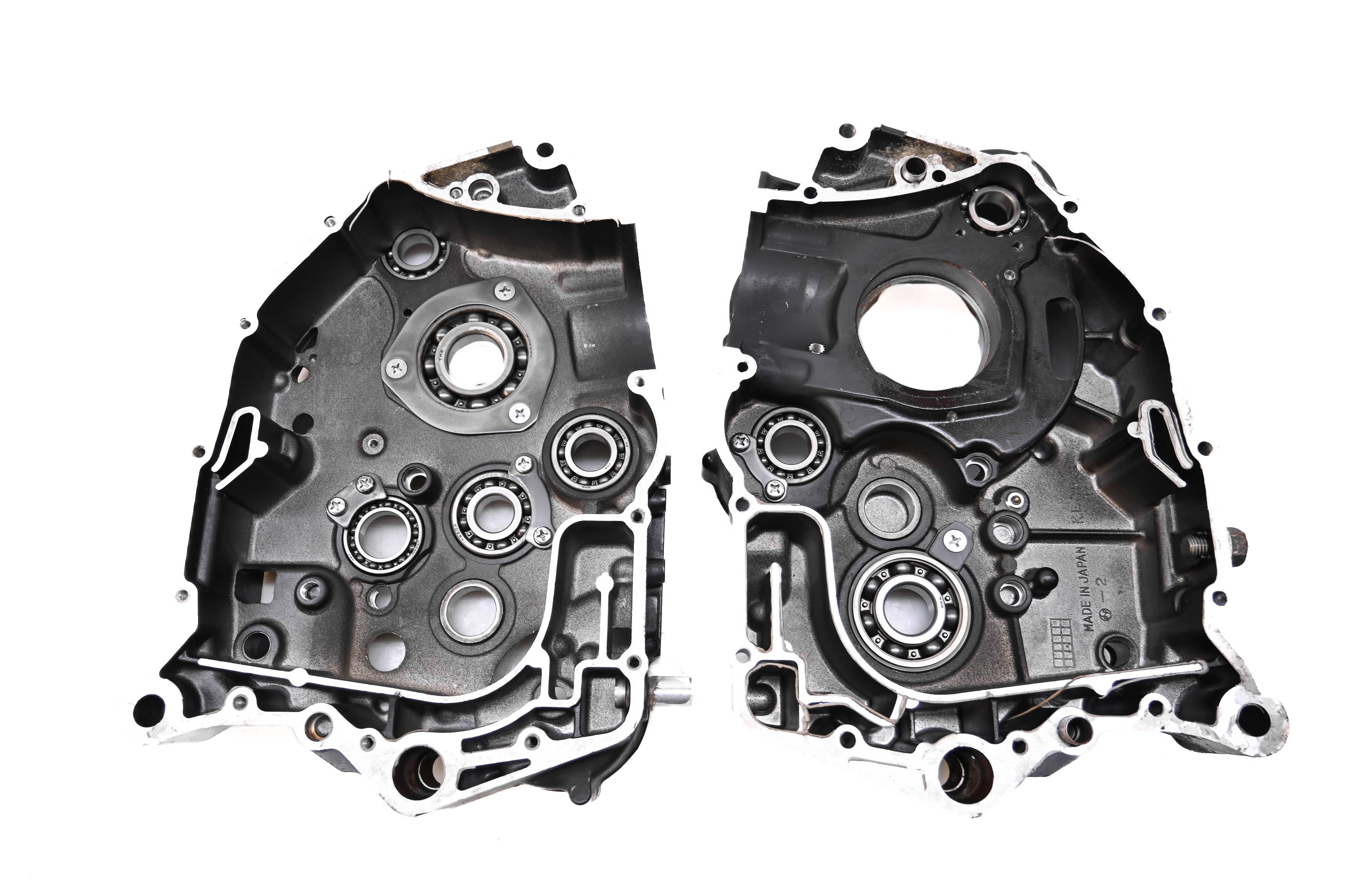 05 Kawasaki KLR250 Crankcase Center Crank Case