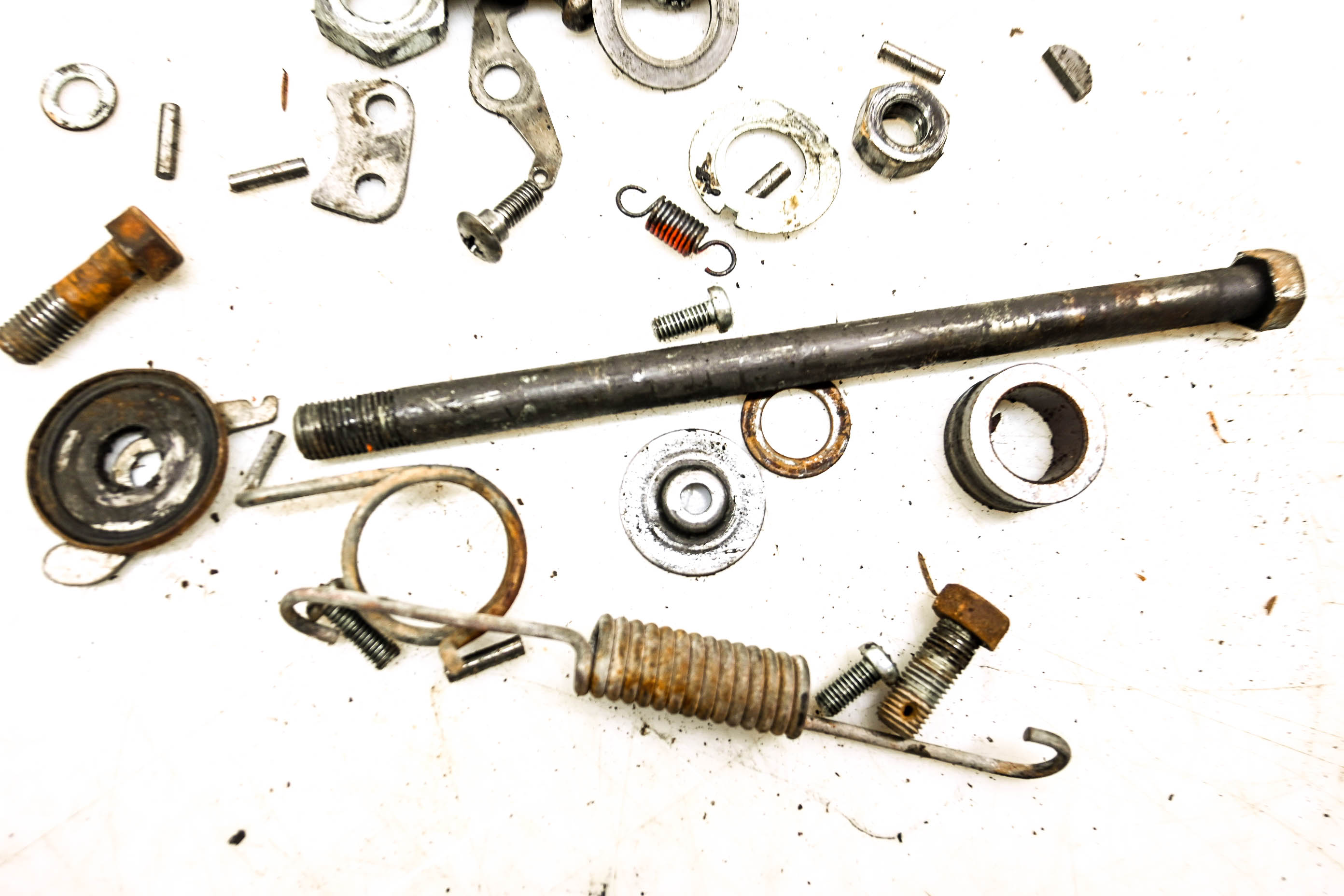 73 Kawasaki 175 F7-B Hardware Set Nuts & Bolts