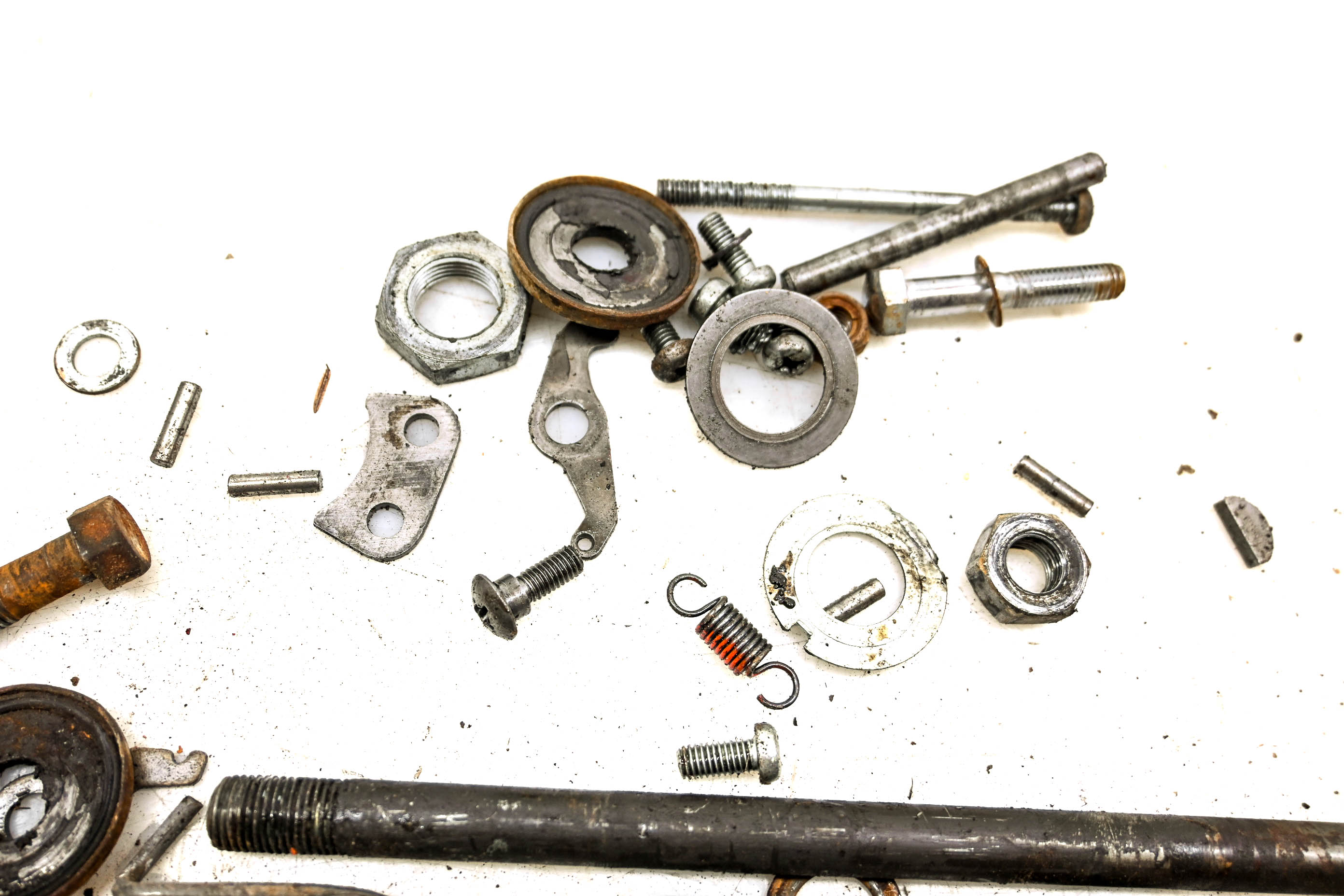 73 Kawasaki 175 F7-B Hardware Set Nuts & Bolts