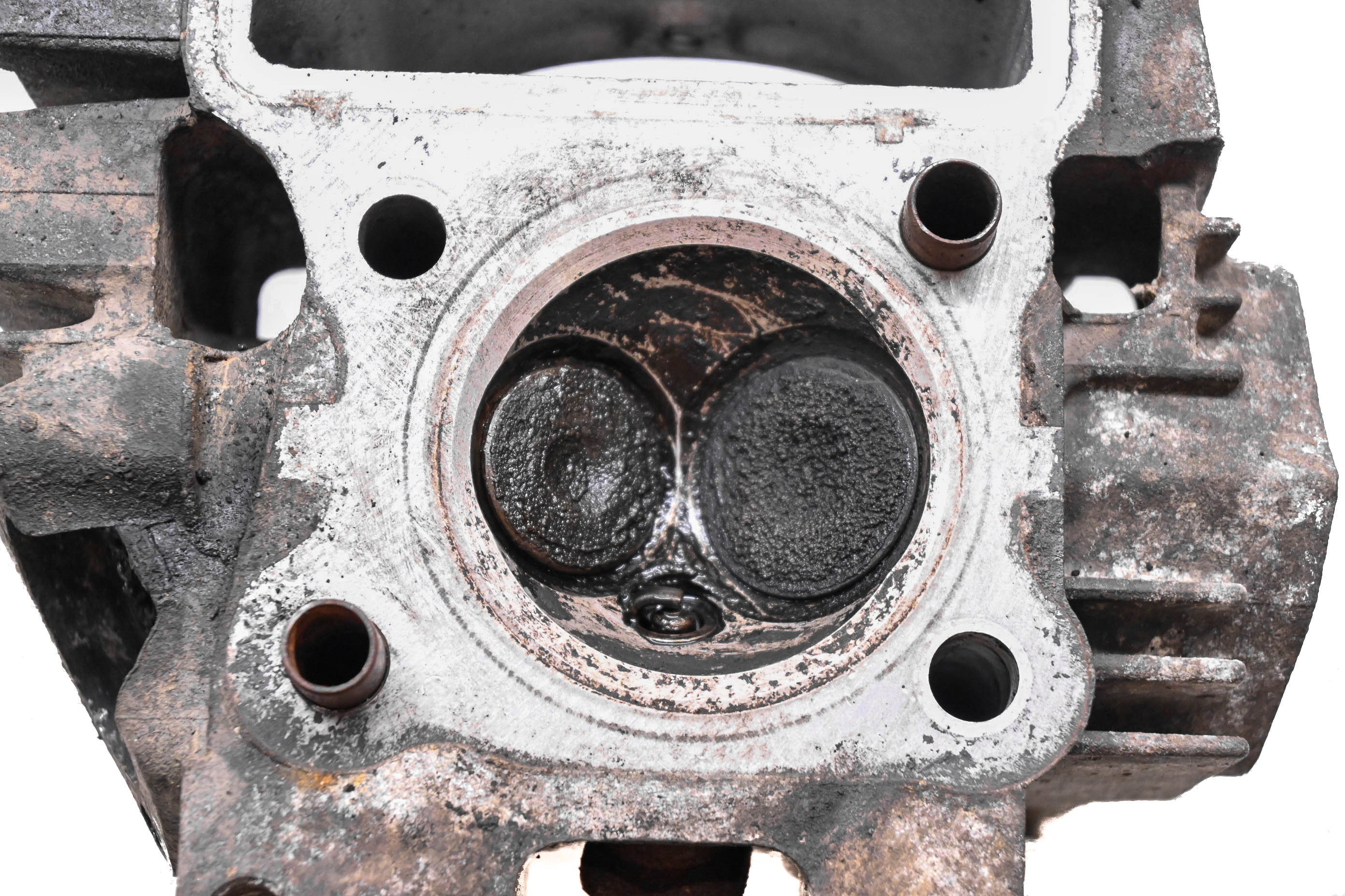 86 Honda Fourtrax 125 2x4 Cylinder Head TRX125