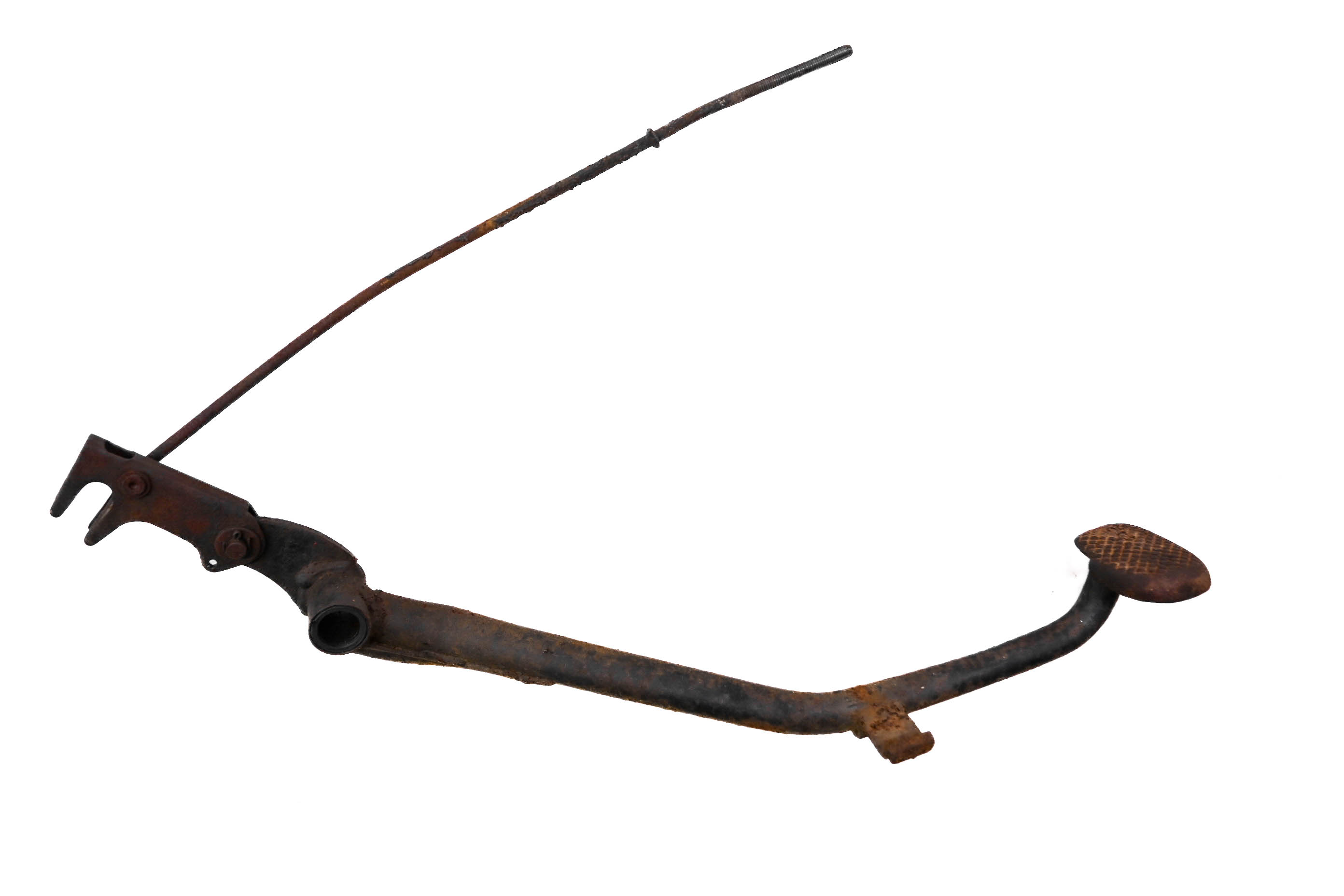 86 Honda Fourtrax 125 2x4 Rear Brake Rod & Pedal TRX125