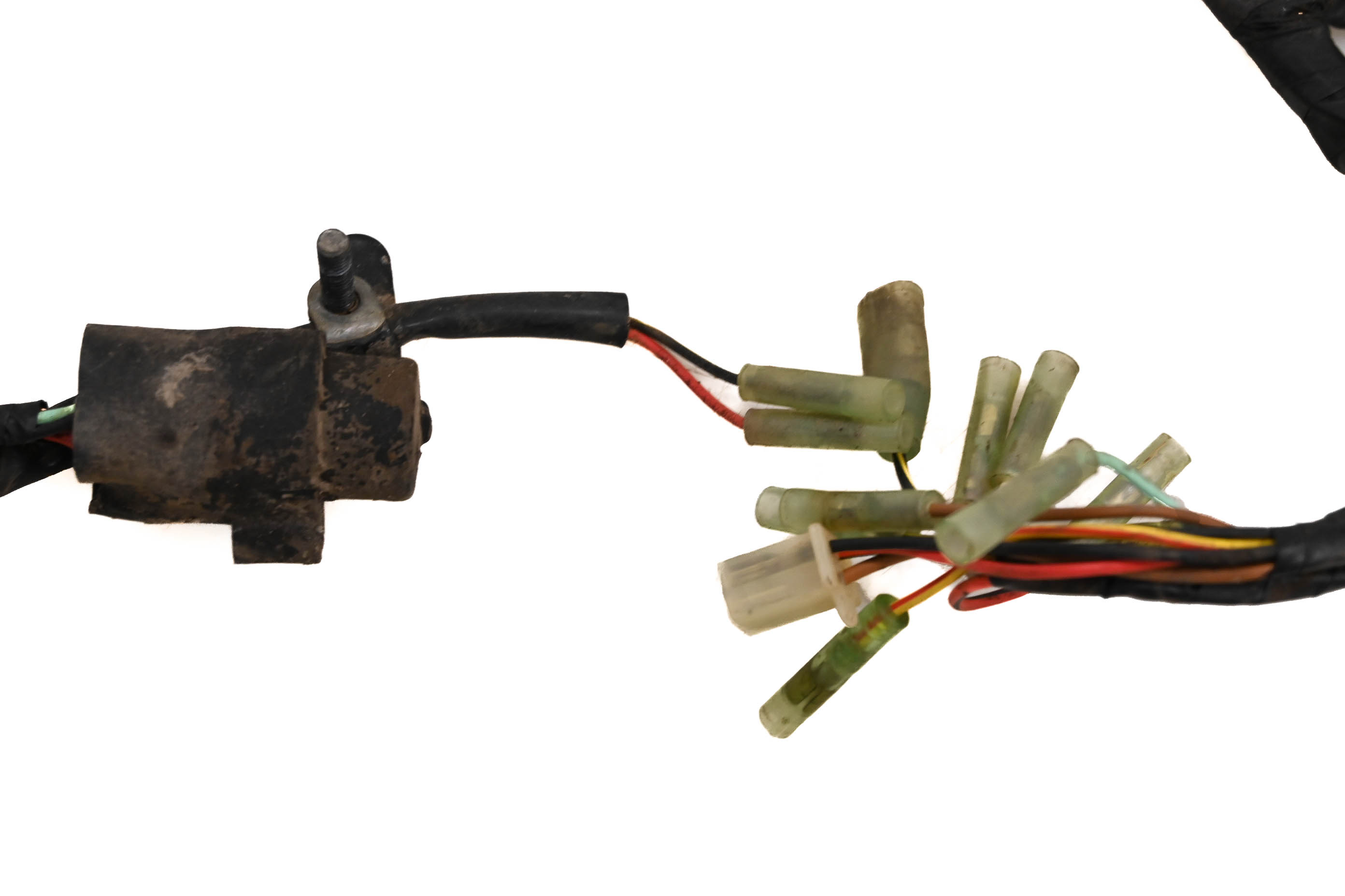 87 Kawasaki Mojave 110E 2x4 Wire Harness Electrical Wiring KLF110