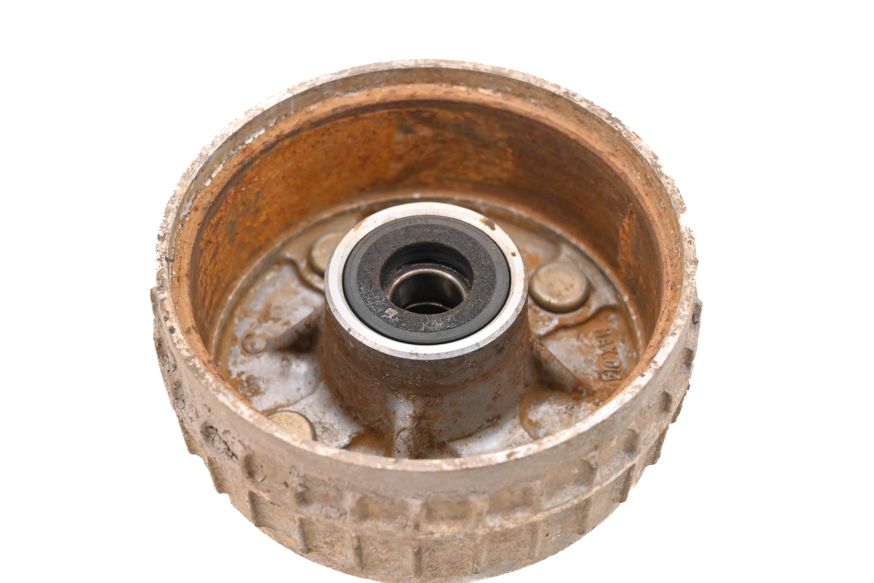 87 Kawasaki Mojave 110E 2x4 Front Right Brake Drum Left or Right KLF110