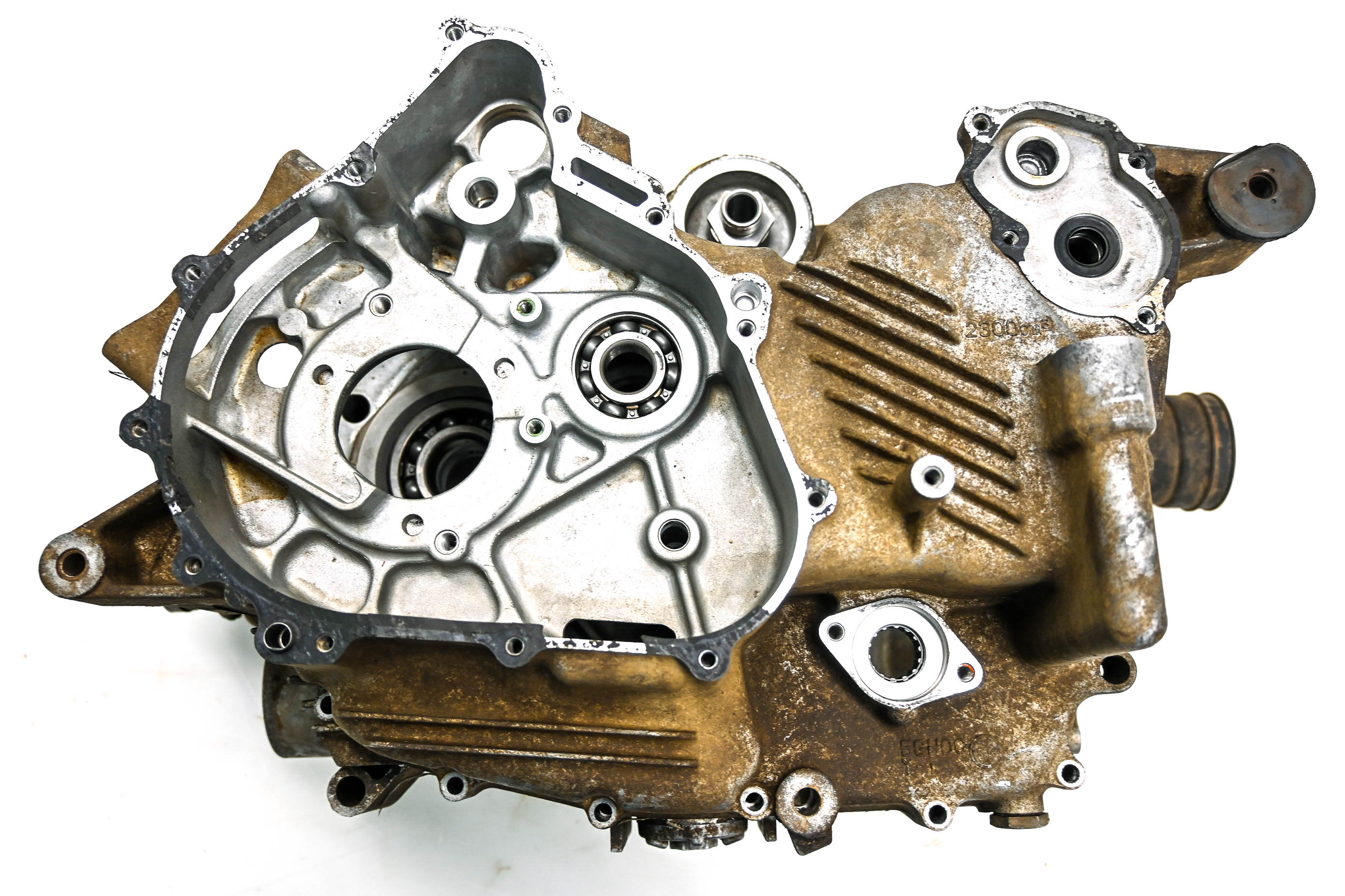01 Yamaha Kodiak 400 4x4 Crankcase Center Crank Case YFM400F