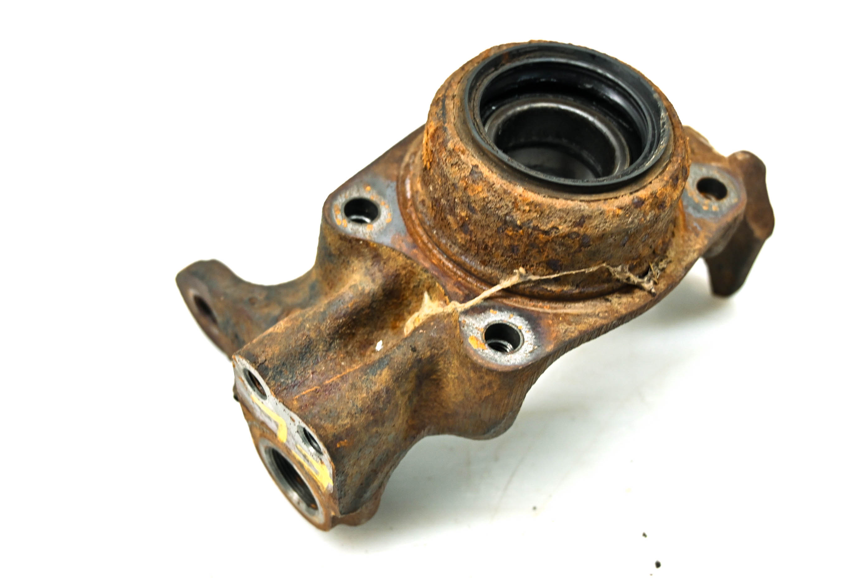 86 Honda Fourtrax 350 4x4 Front Left Spindle Knuckle TRX350