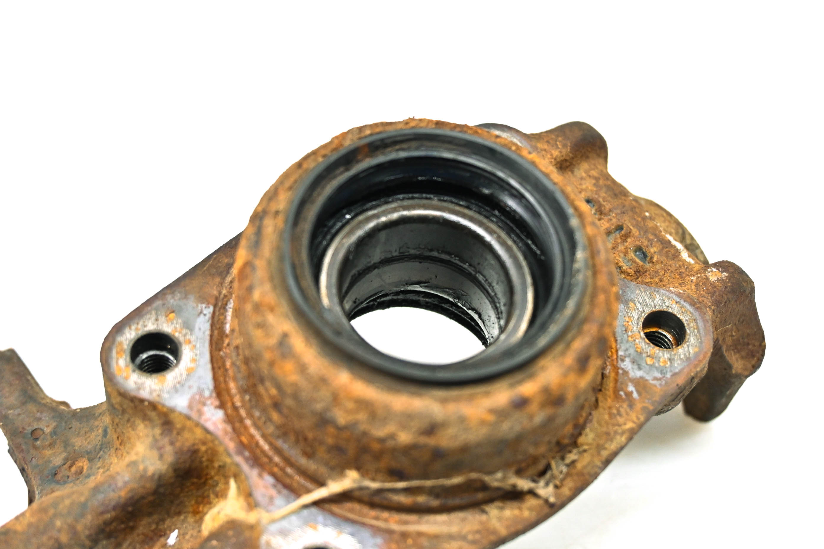 86 Honda Fourtrax 350 4x4 Front Left Spindle Knuckle TRX350