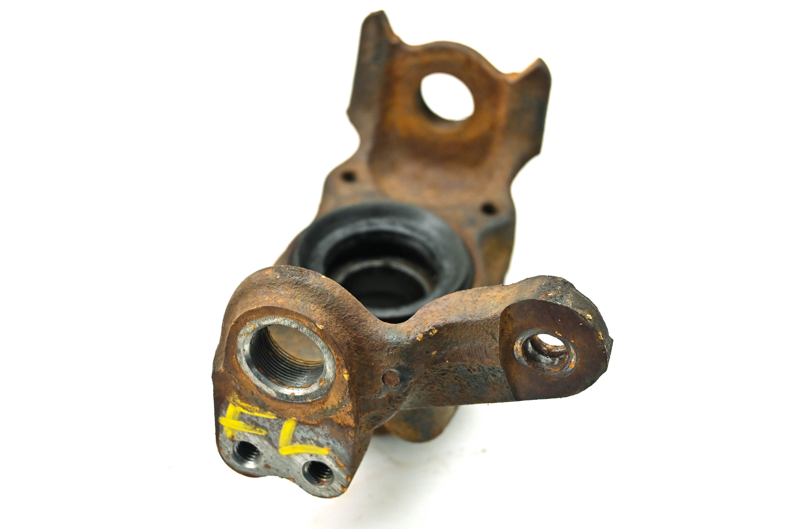 86 Honda Fourtrax 350 4x4 Front Left Spindle Knuckle TRX350