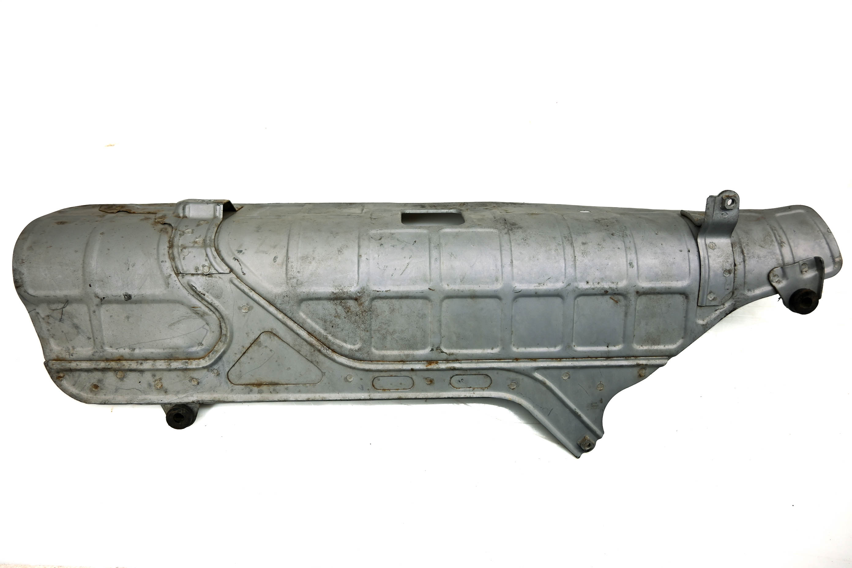 86 Honda Fourtrax 350 4x4 Muffler Exhaust Heat Shield TRX350