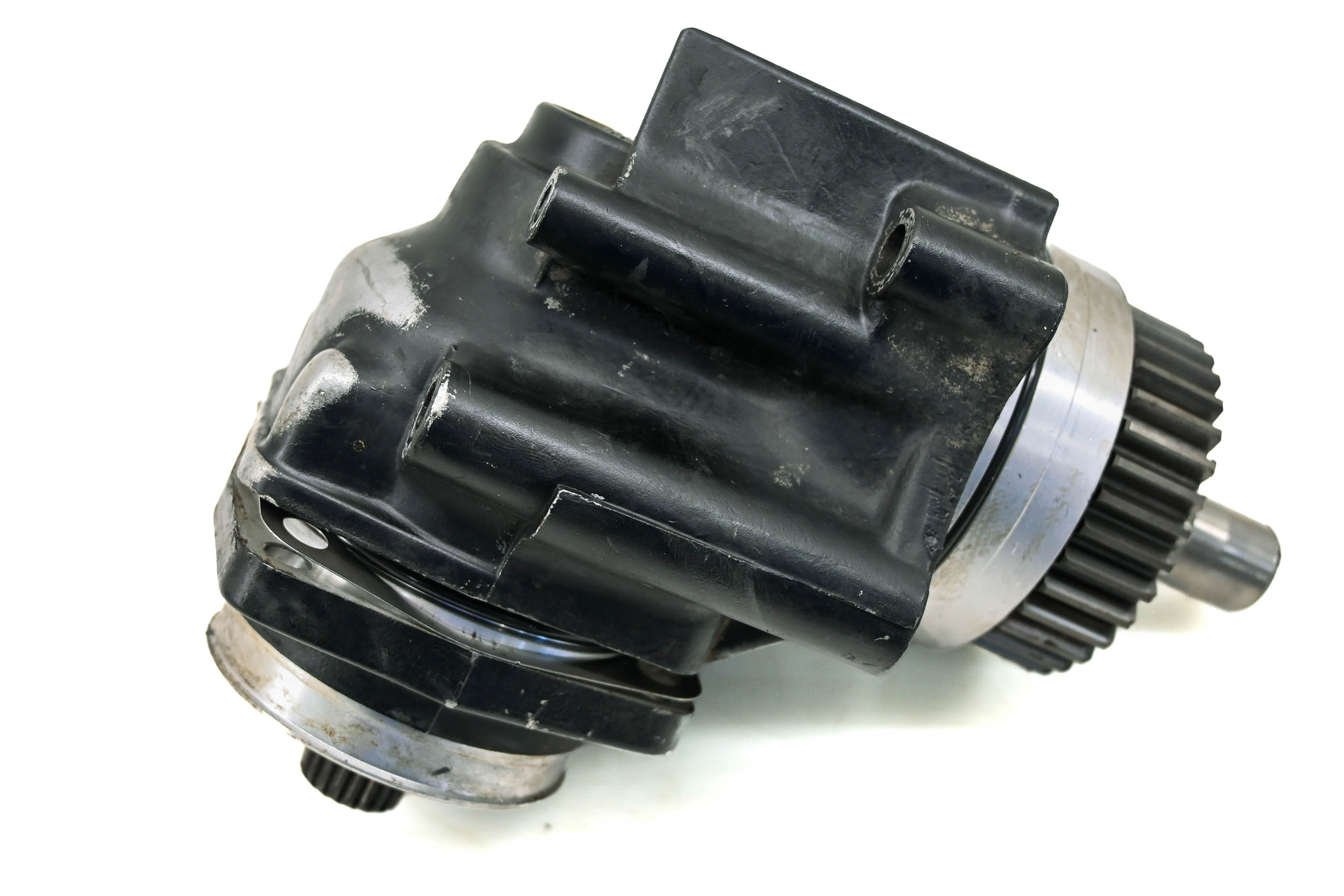 86 Honda Fourtrax 350 4x4 Side Middle Drive Transfer Gear Case TRX350
