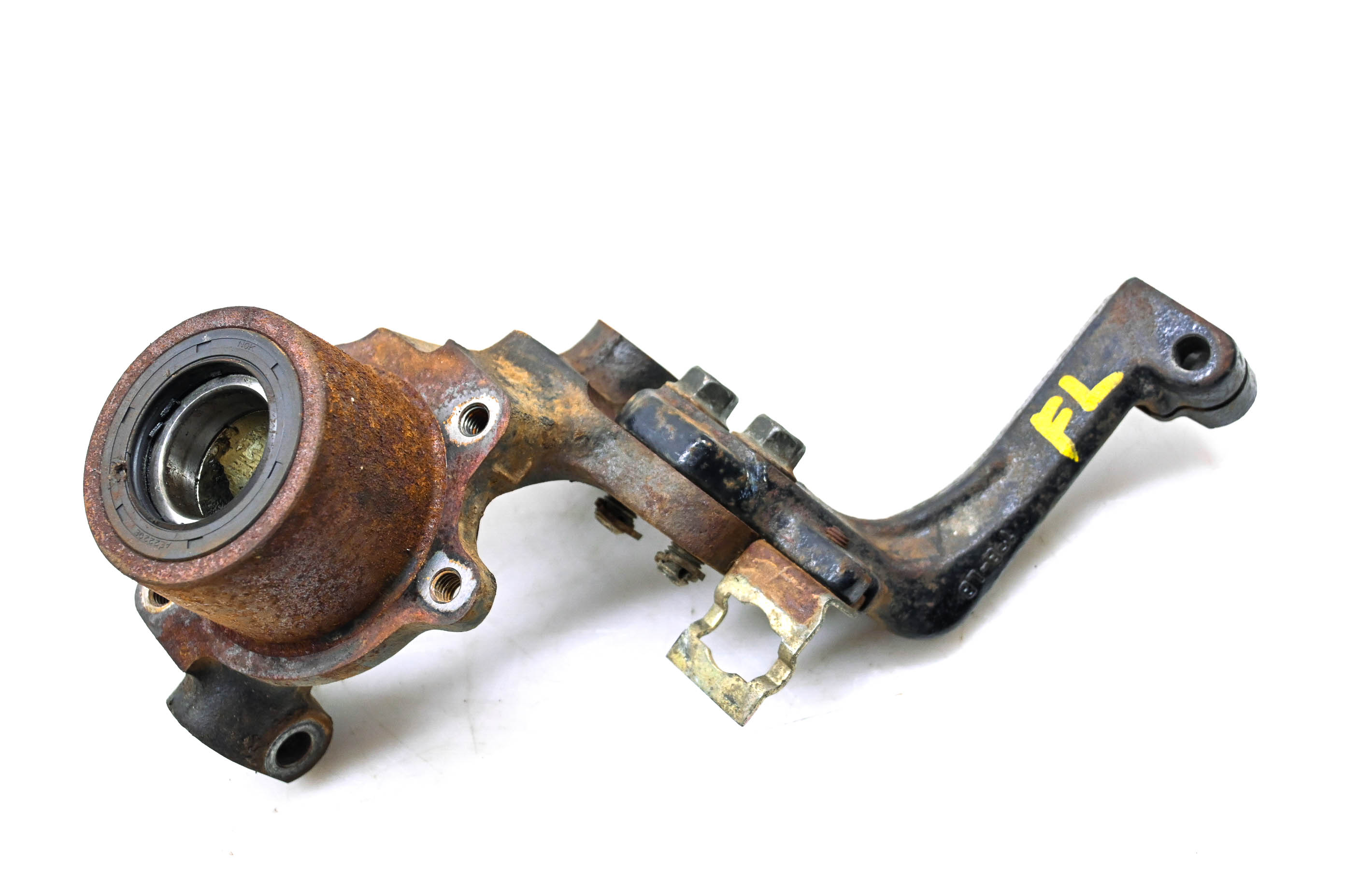 87 Suzuki Quadrunner 250 4x4 Front Left Spindle Knuckle LT4WD