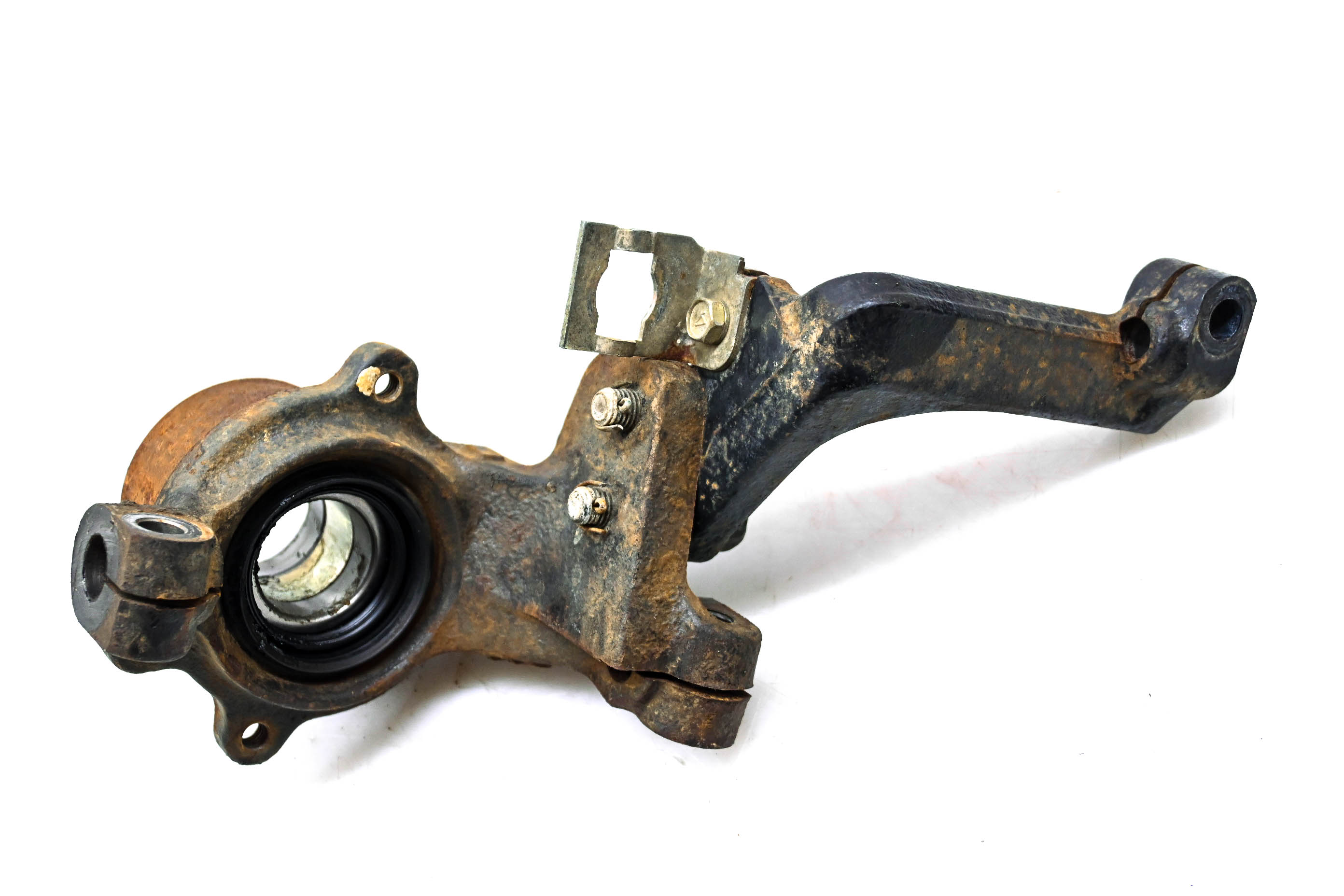 87 Suzuki Quadrunner 250 4x4 Front Left Spindle Knuckle LT4WD