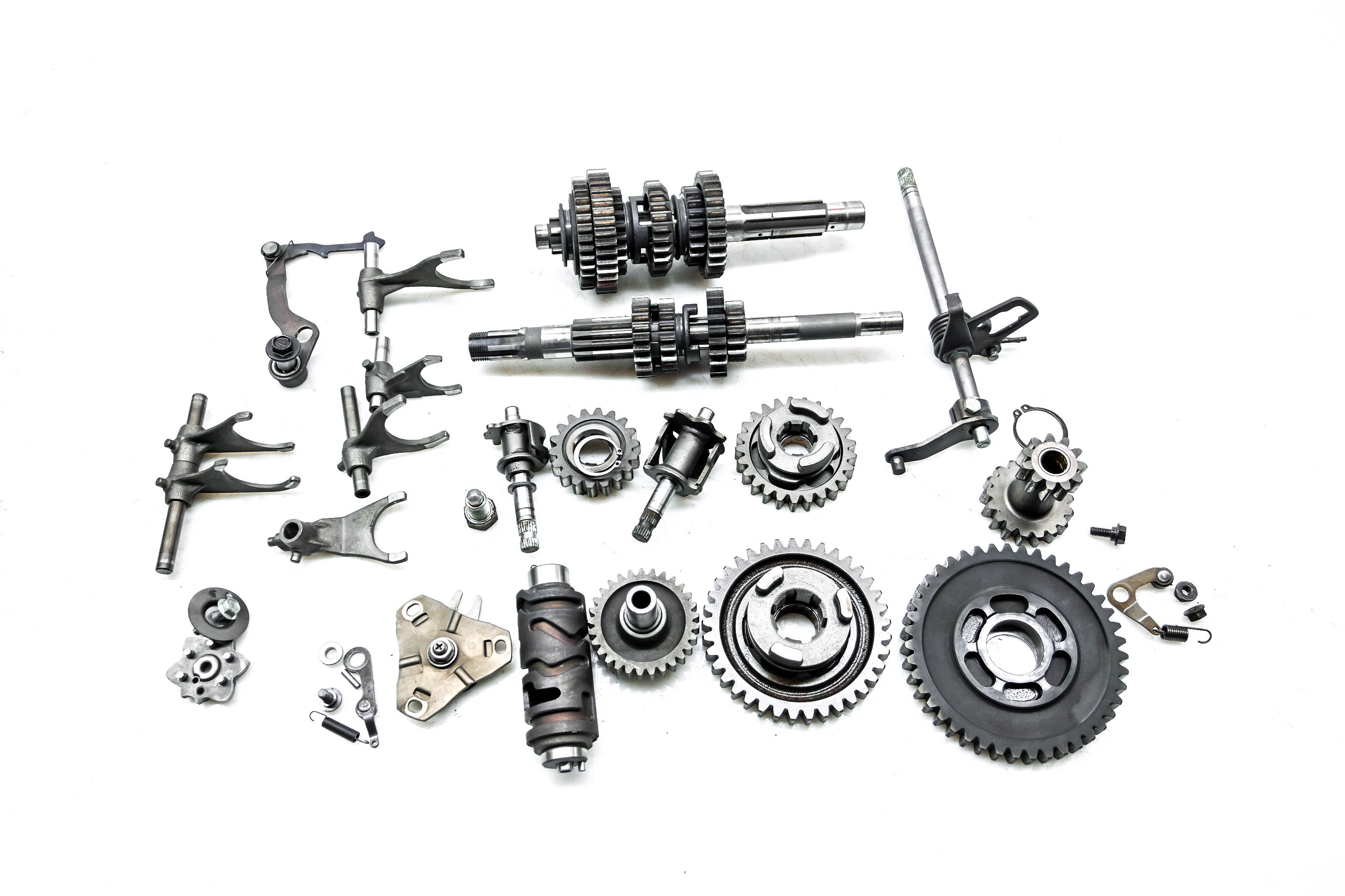 87 Suzuki Quadrunner 250 4x4 Transmission Shift Forks & Drum LT4WD