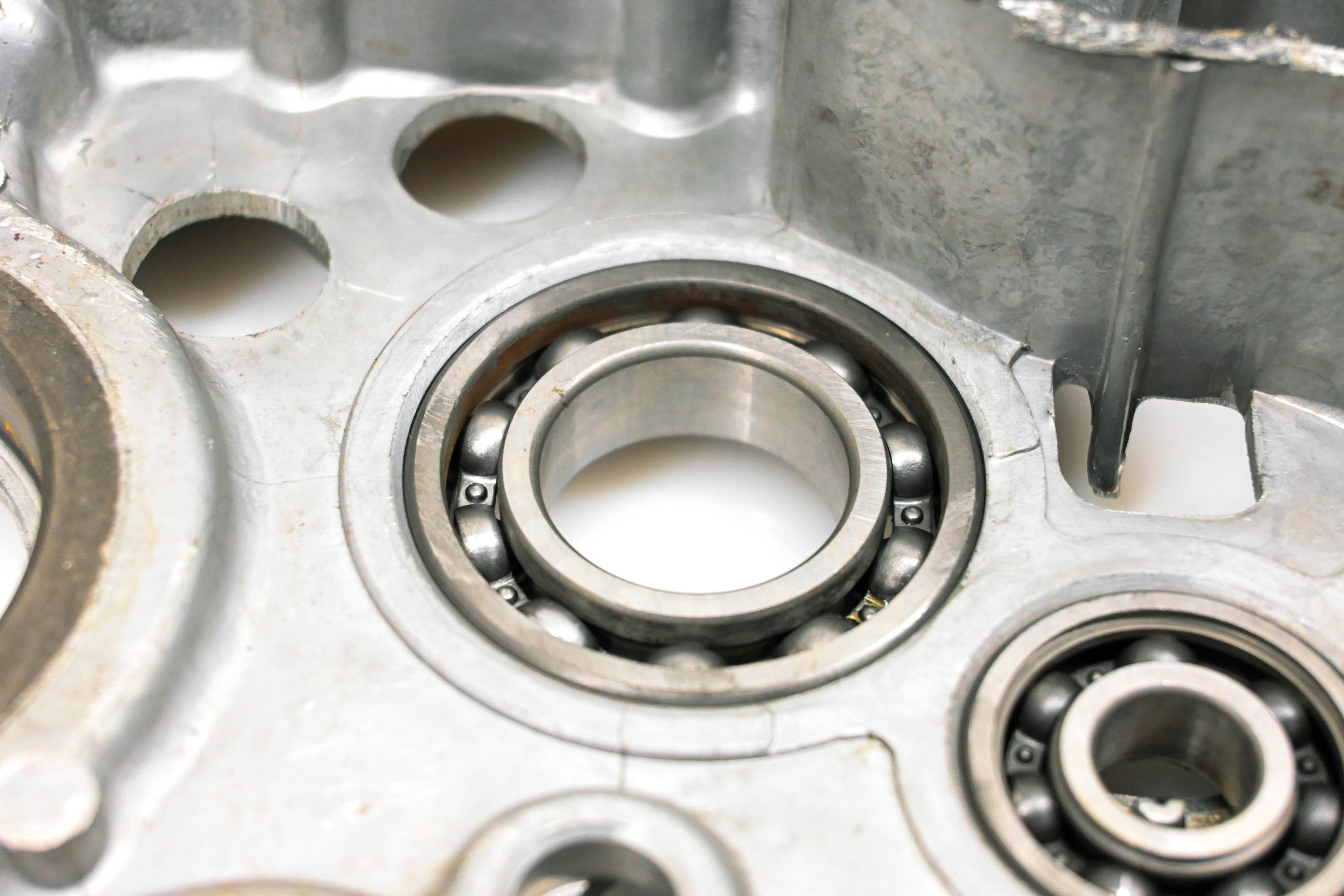 90 Honda XR80R Crankcase Right Crank Case