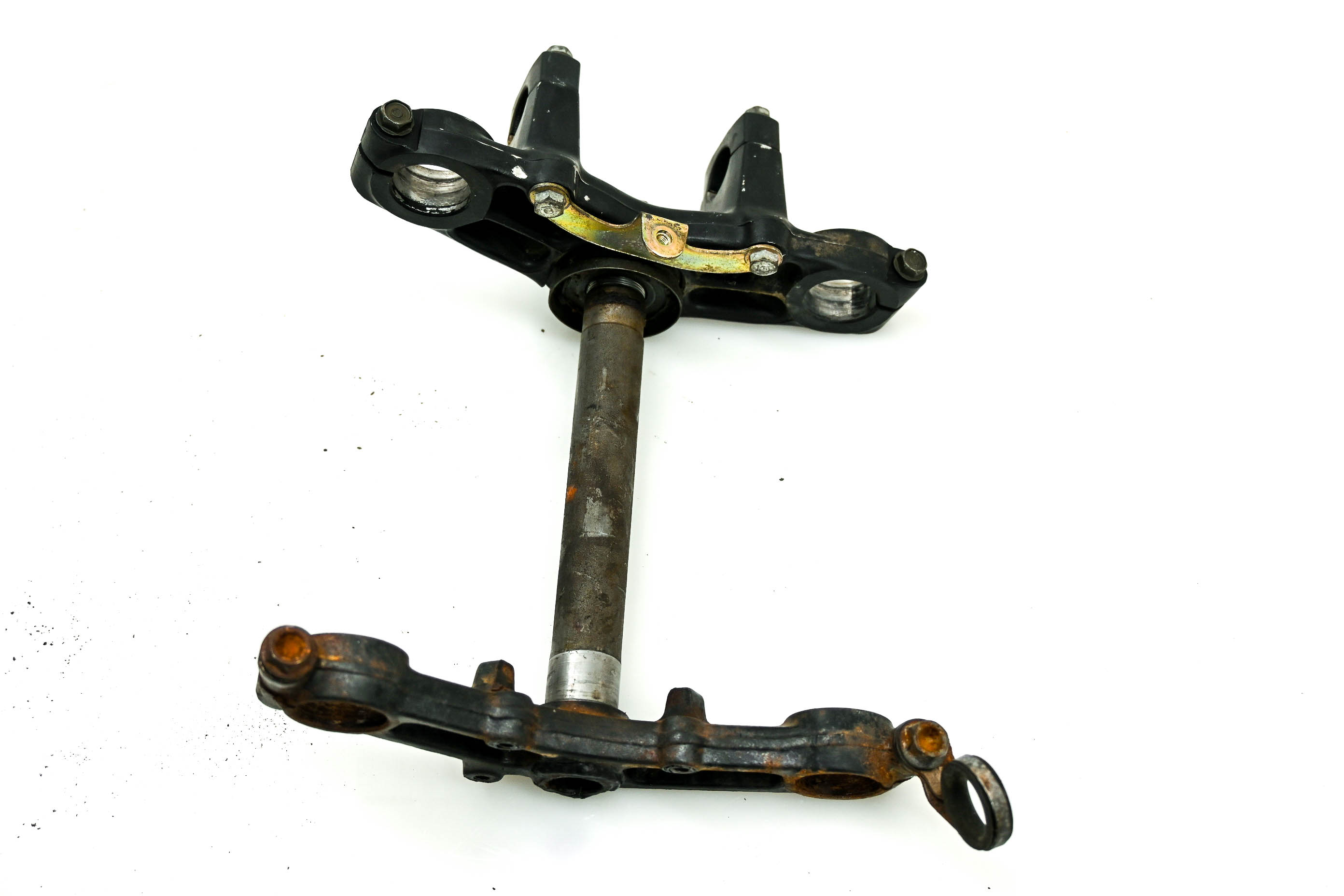 90 Honda XR80R Triple Tree Handlebar Clamps