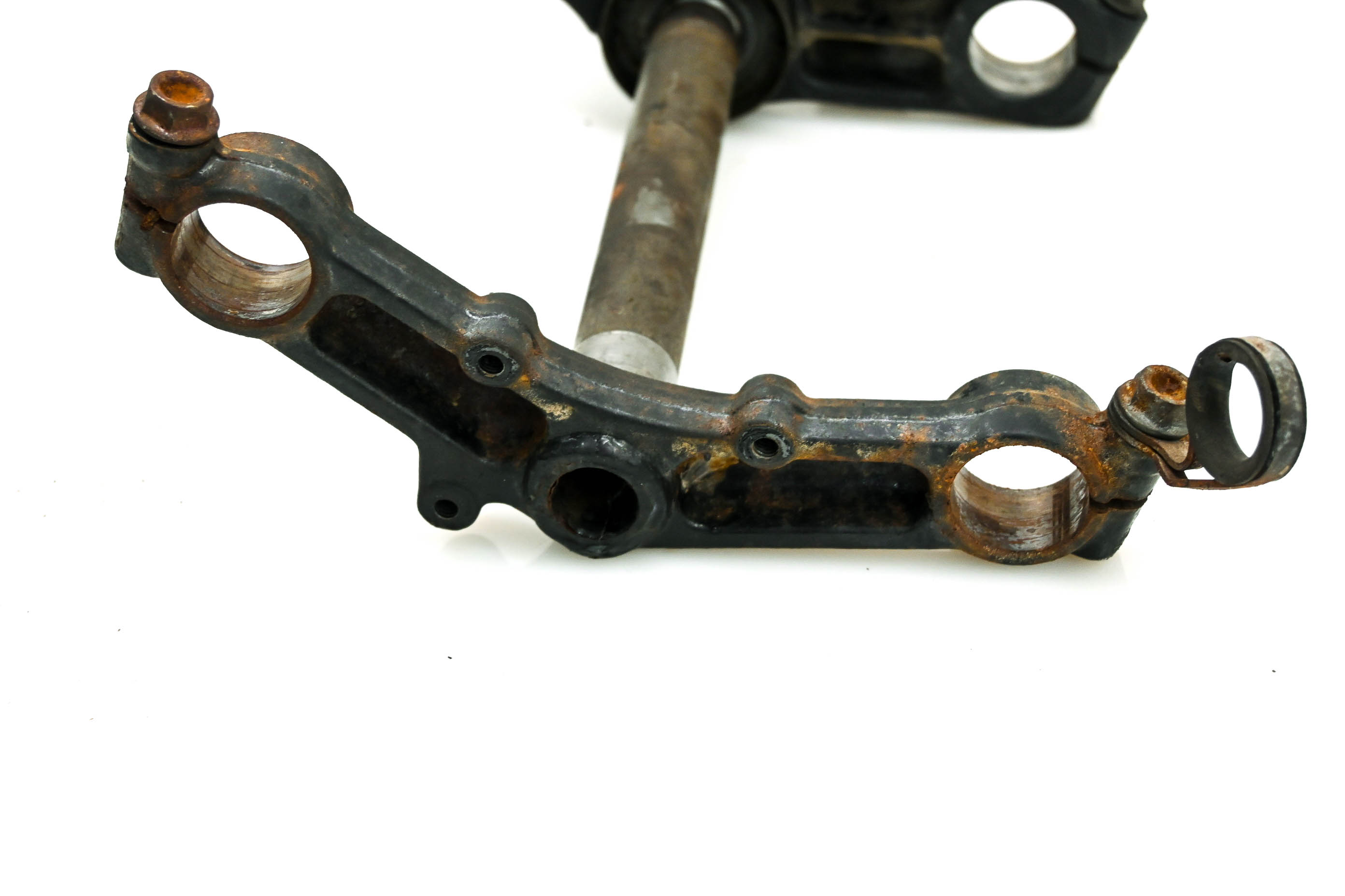 90 Honda XR80R Triple Tree Handlebar Clamps