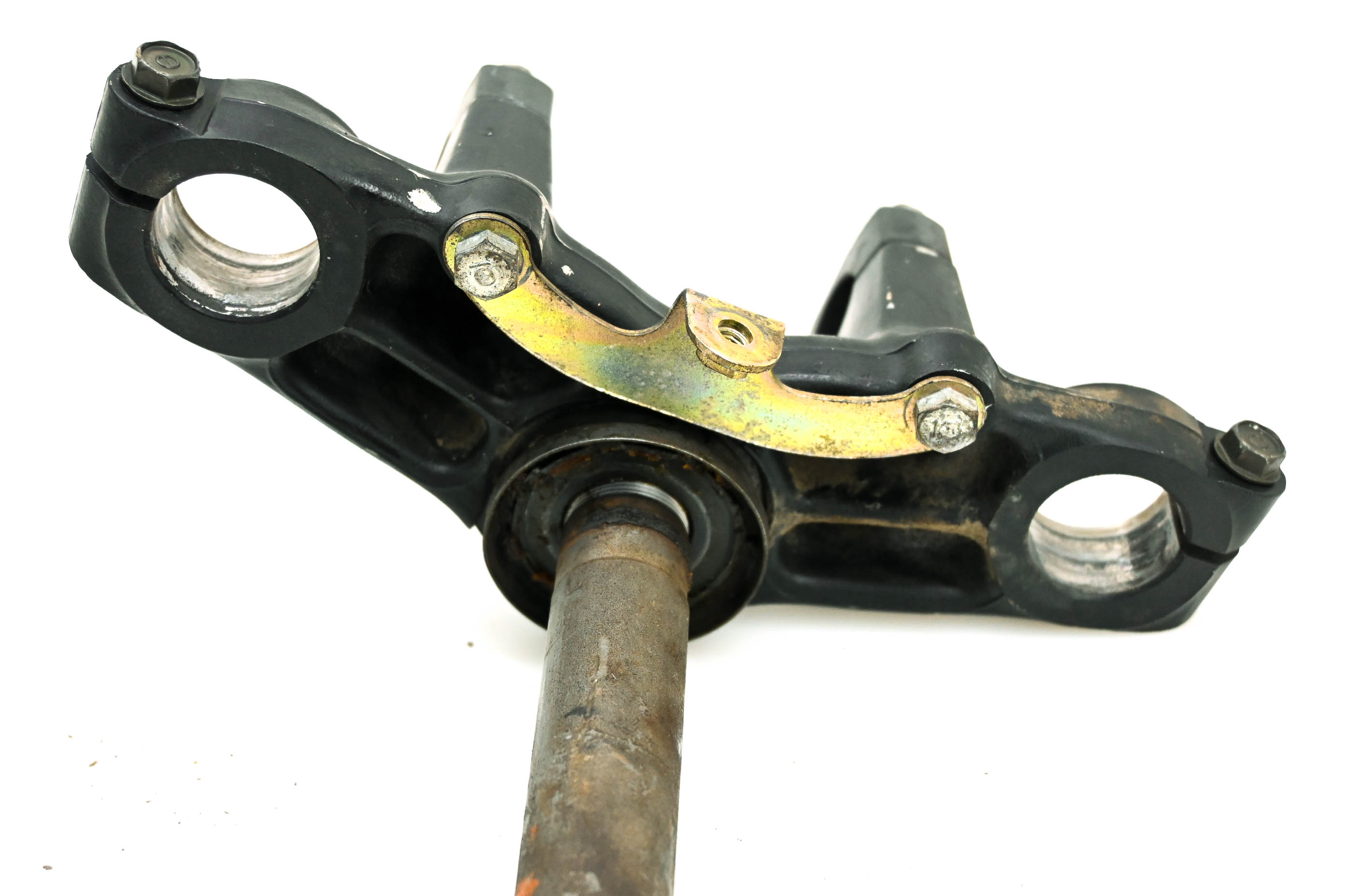 90 Honda XR80R Triple Tree Handlebar Clamps