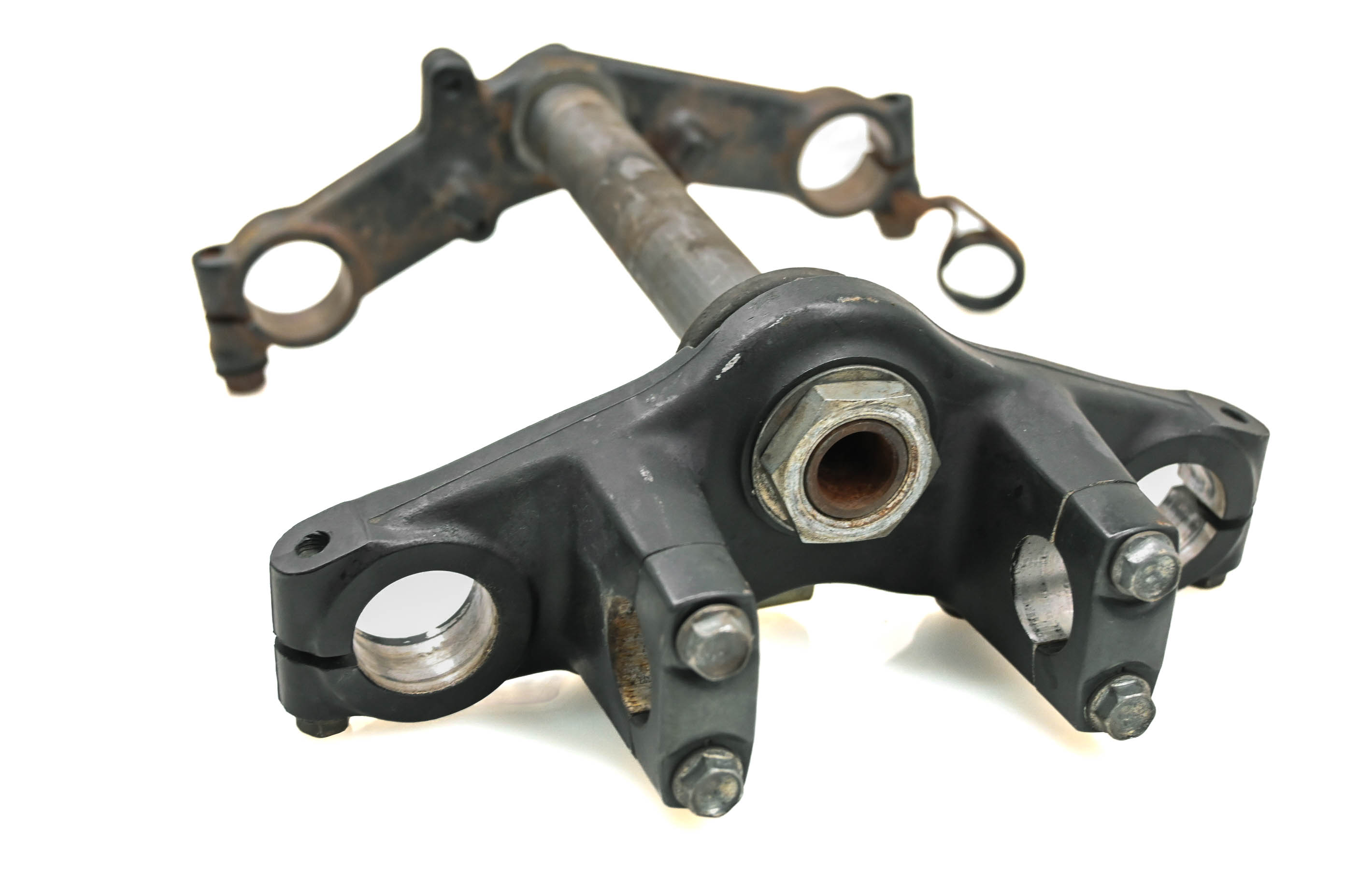 90 Honda XR80R Triple Tree Handlebar Clamps