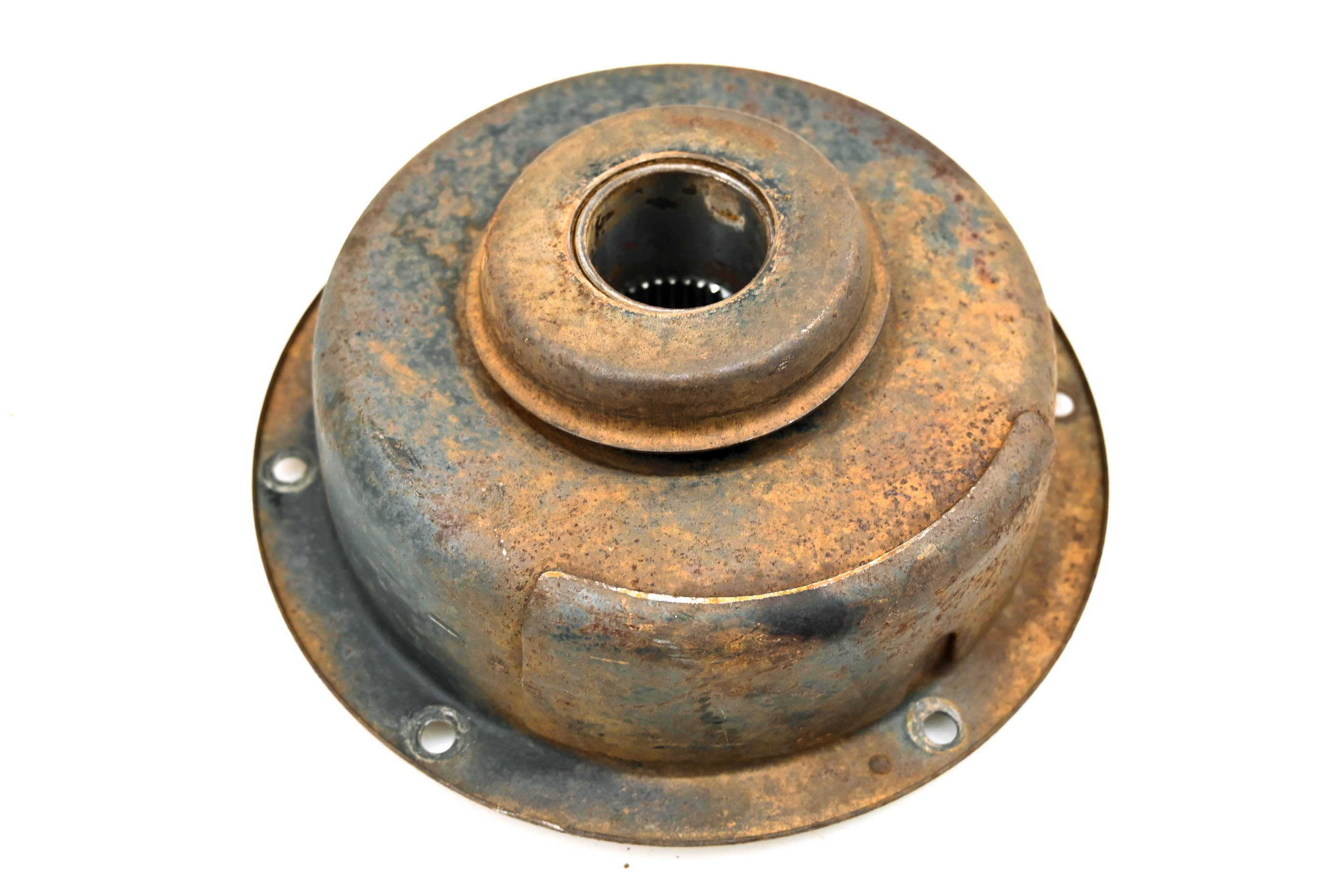 82 Honda ATC110 Rear Brake Drum & Housing Assembly