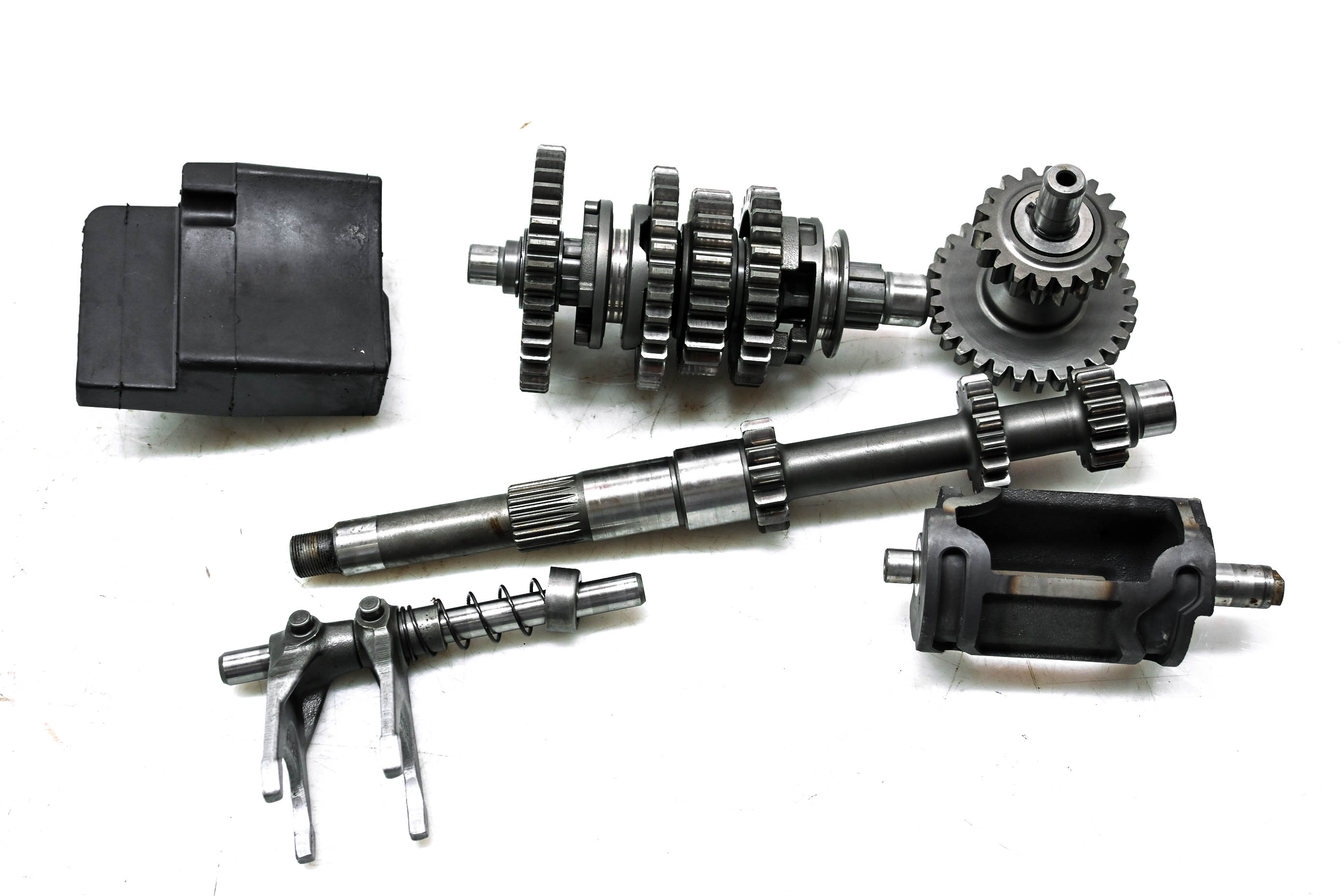 00 Yamaha Grizzly 600 4x4 Transmission Shift Forks & Drum YFM600F