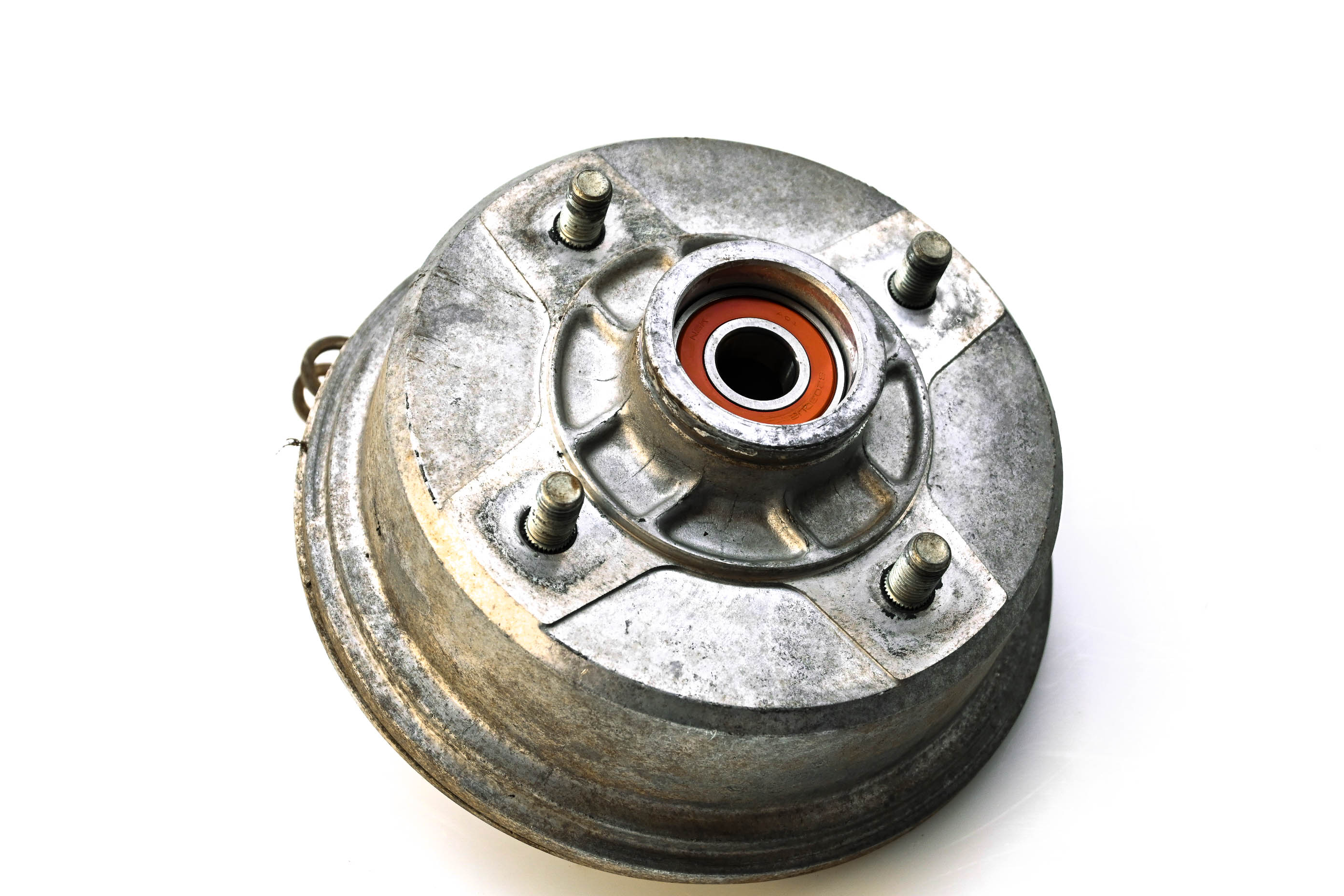 04 Kawasaki Bayou 250 2x4 Front Right Brake Drum Assembly KLF250