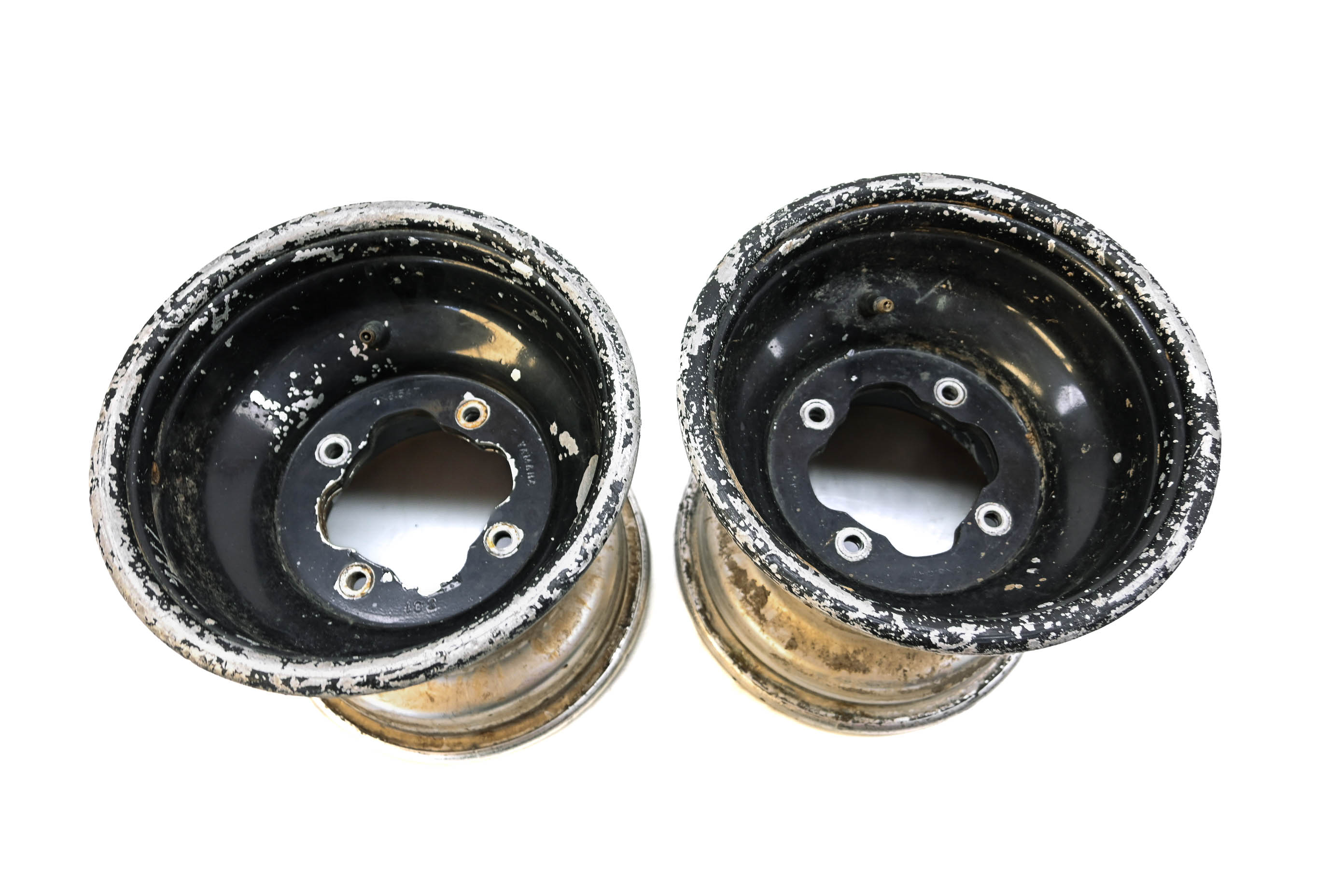 03 Yamaha Raptor 660 2x4 Rear Wheels Rims 9X8.5 4/115 YFM660R