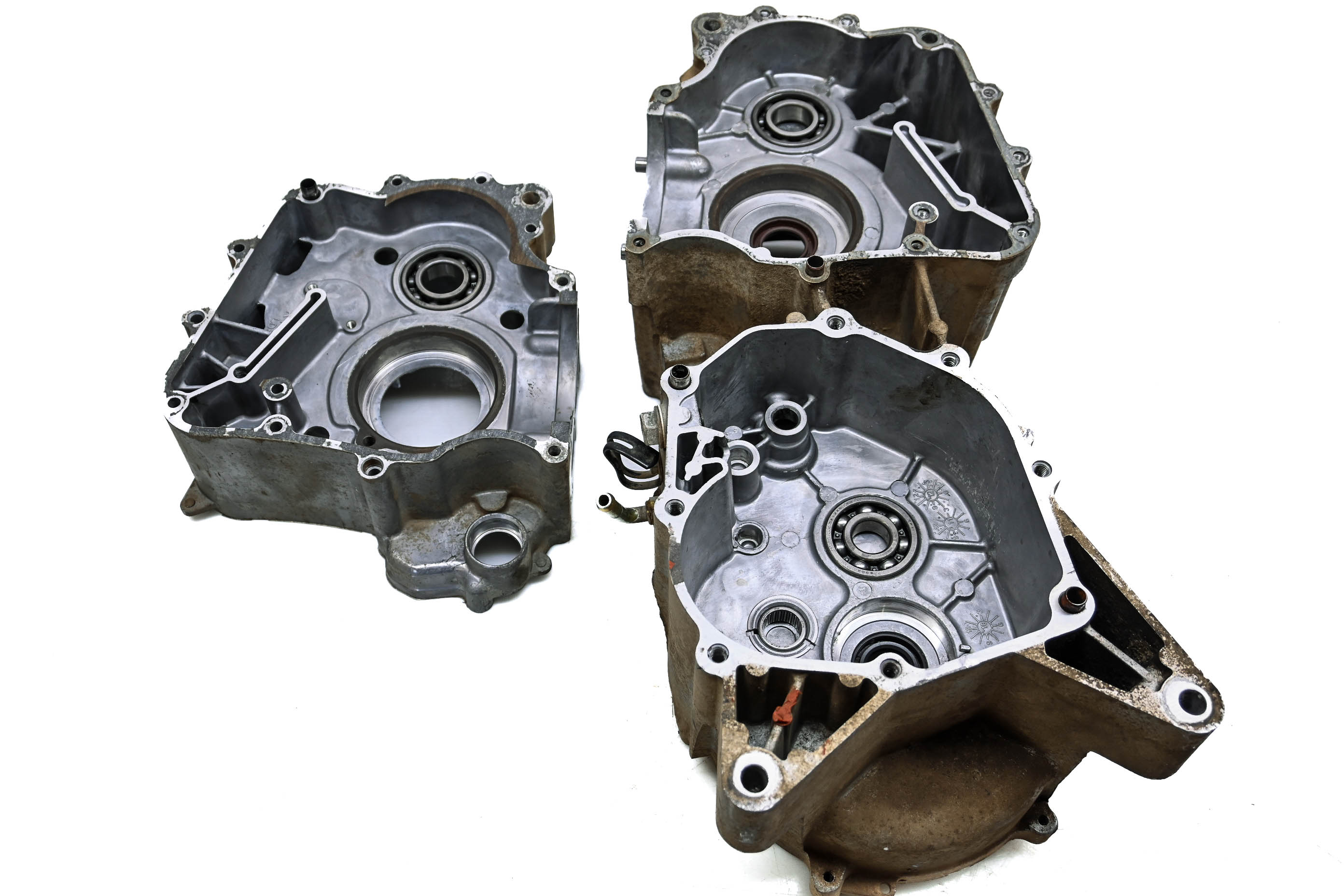 13 Kawasaki Brute Force 300 2x4 Crankcase Center Crank Case KVF300