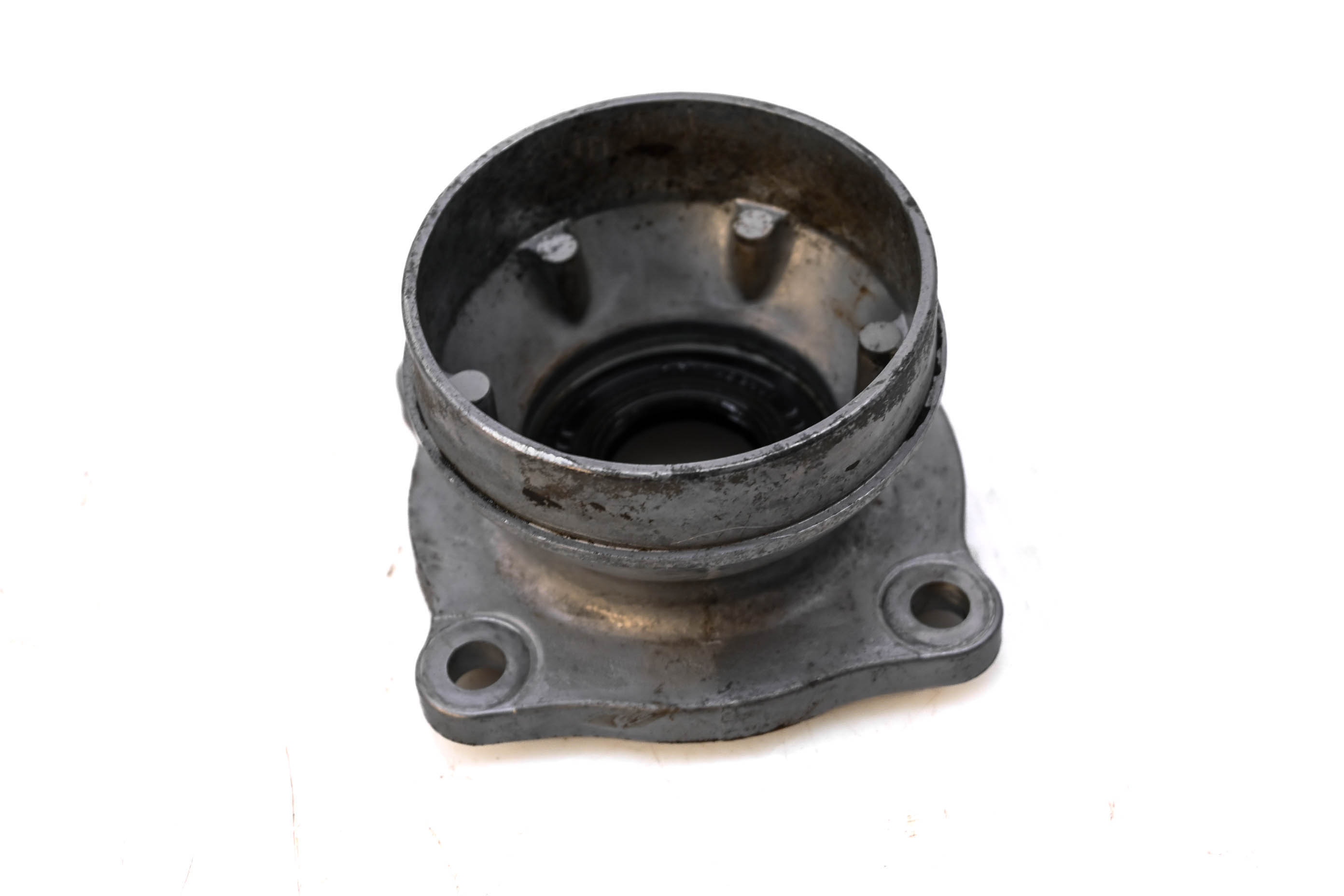 03 Kawasaki Bayou 250 2x4 Rear Bevel Gear Case Holder Cover KLF250