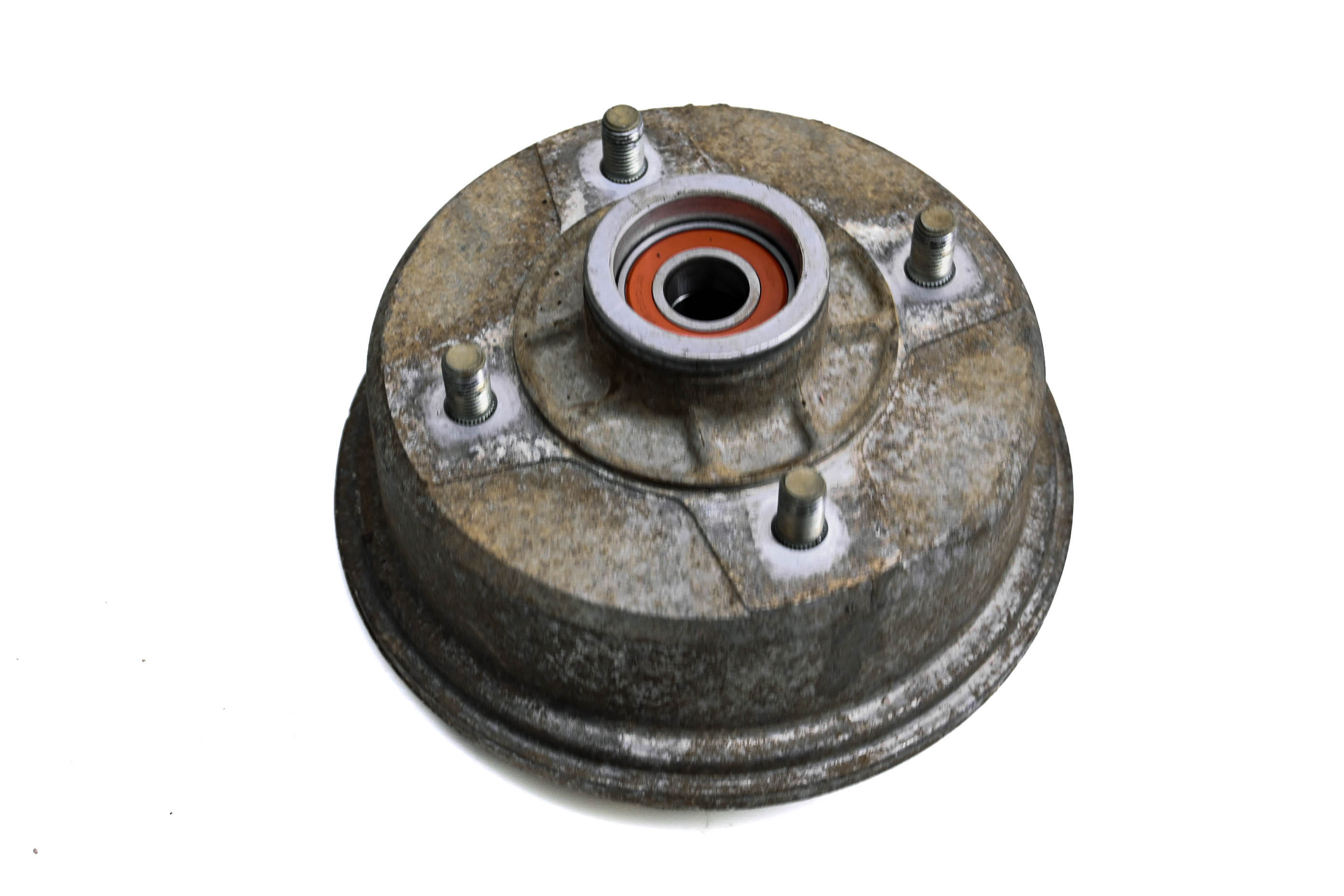 03 Kawasaki Bayou 250 2x4 Front Left Brake Drum Assembly KLF250