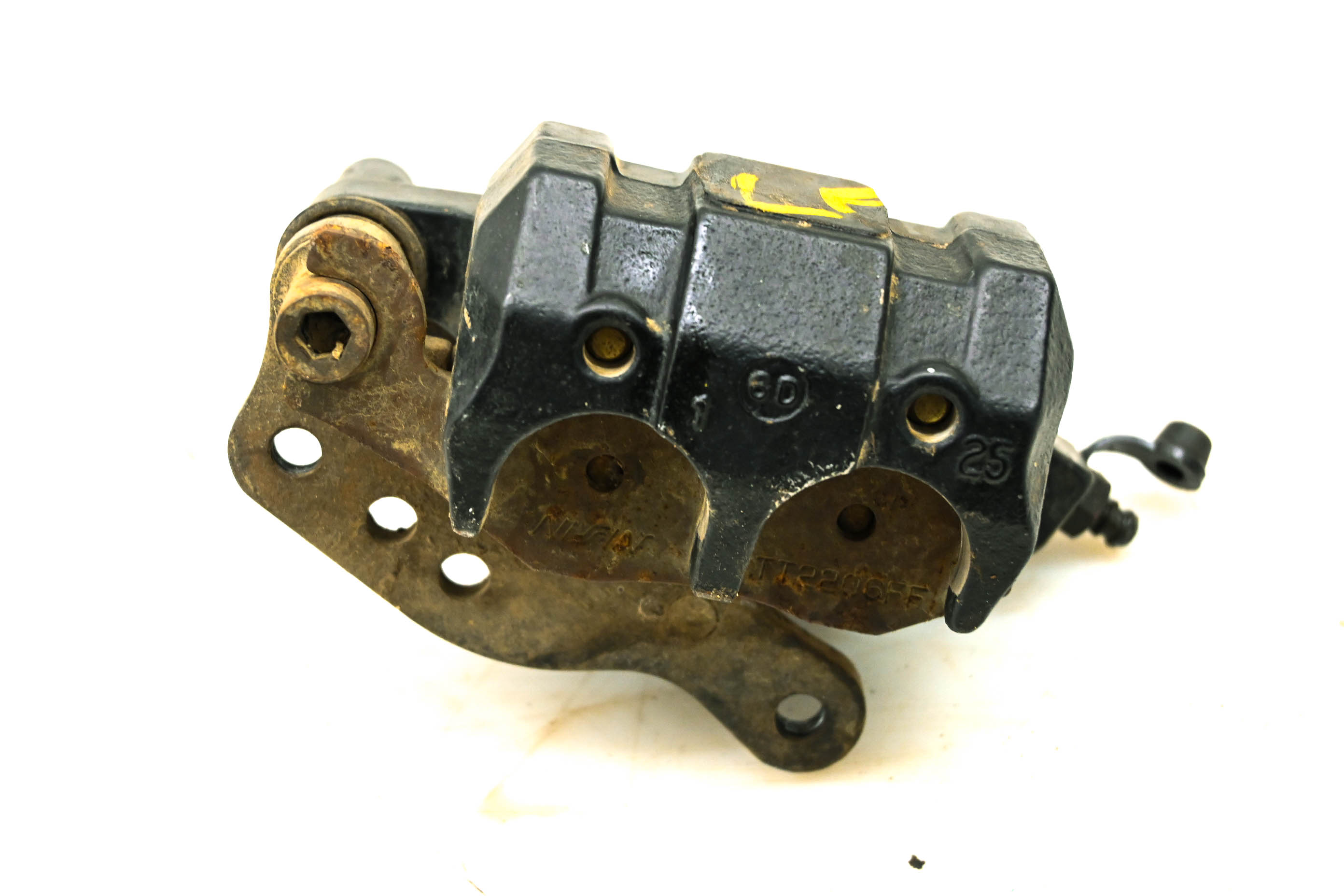 97 Kawasaki Bayou 300 4x4 Front Left Brake Caliper KLF300