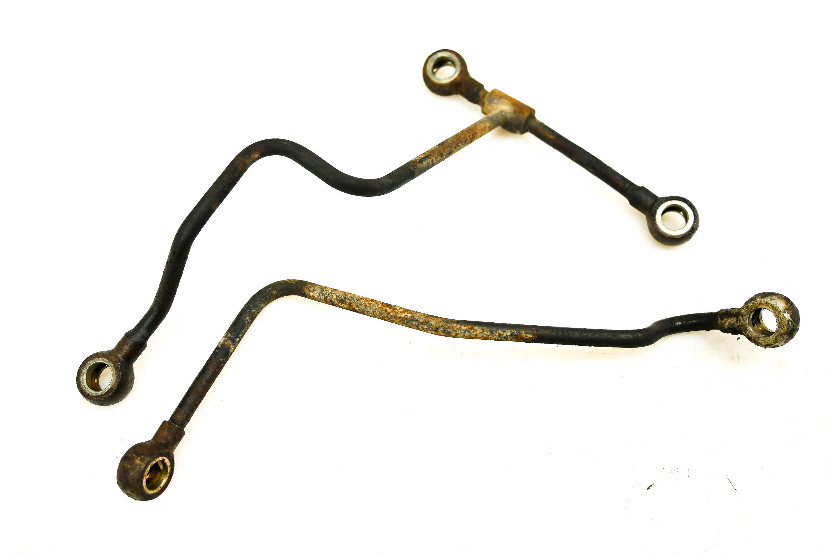 97 Kawasaki Bayou 300 4x4 Engine Oil Lines KLF300
