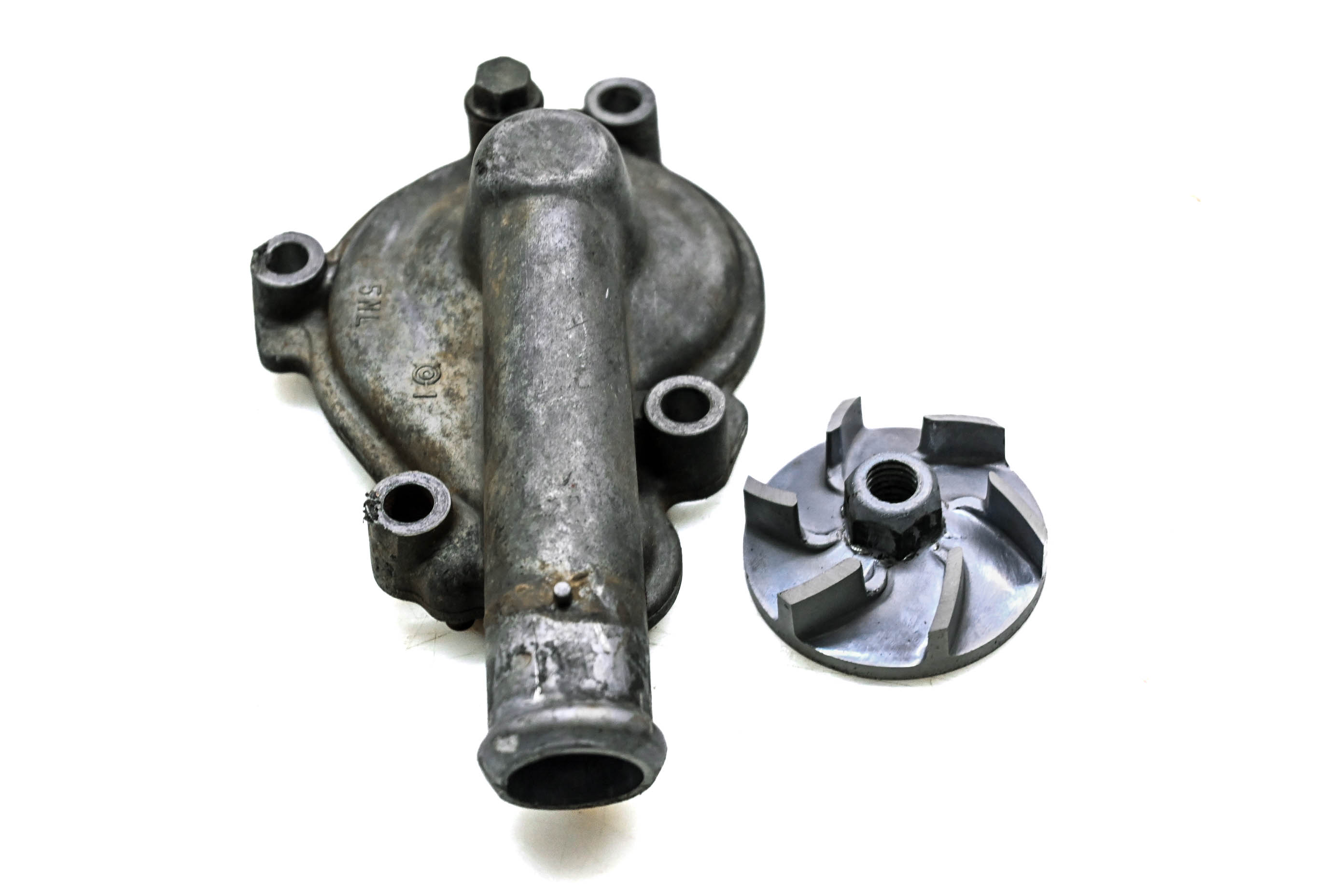 03 Yamaha YZ250F Water Pump Cover & Impeller