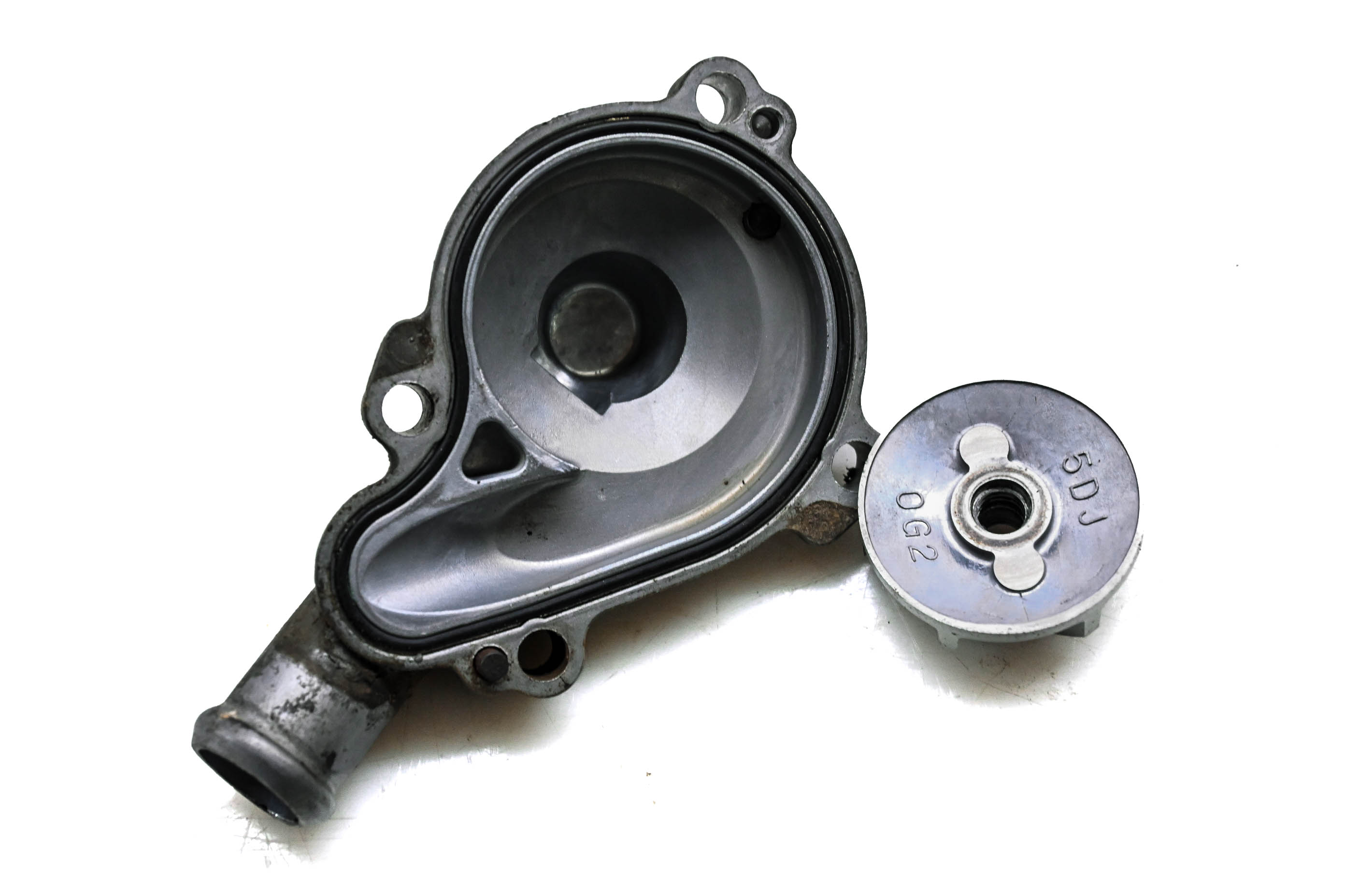 03 Yamaha YZ250F Water Pump Cover & Impeller