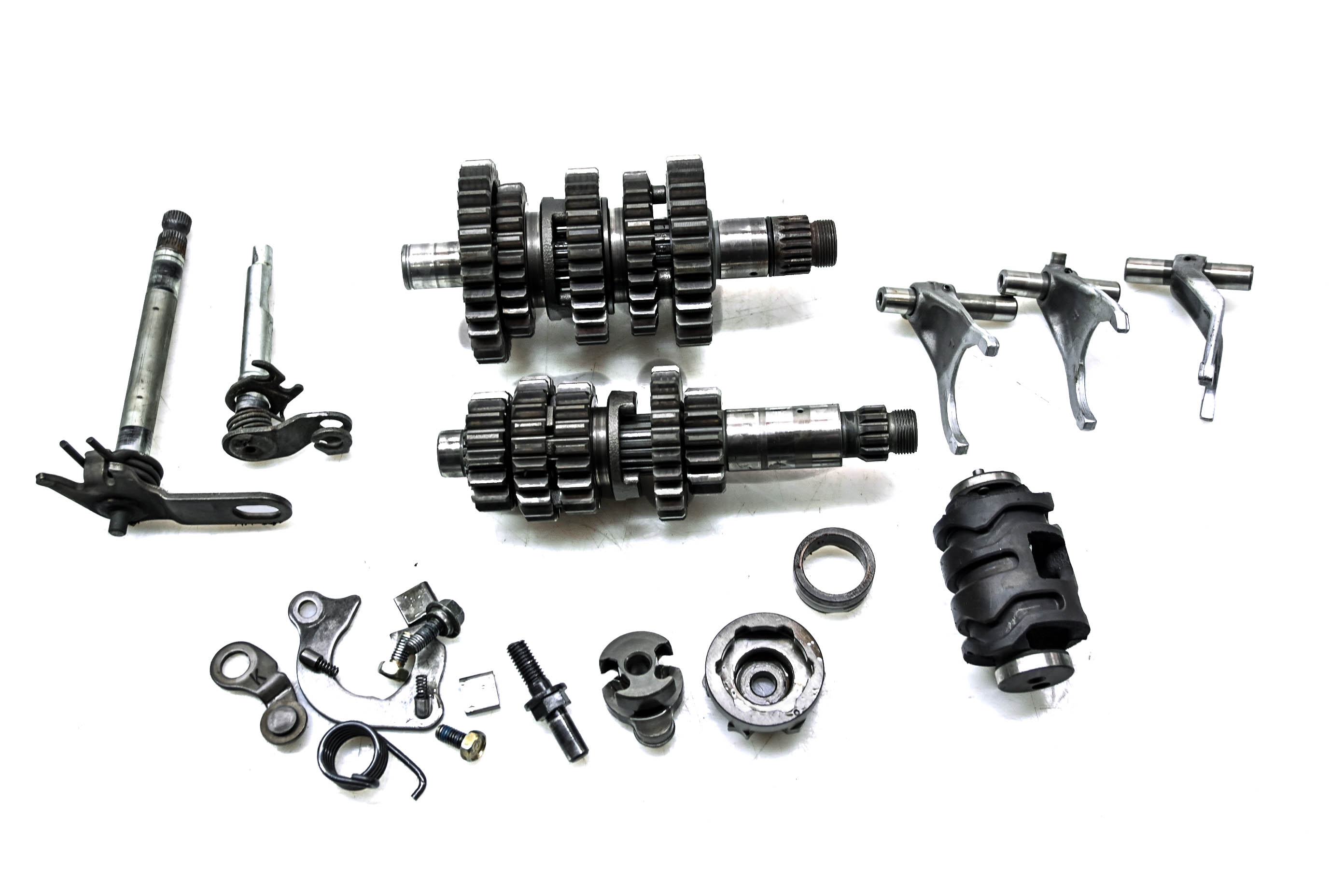 03 Yamaha YZ250F Transmission Shift Forks & Drum