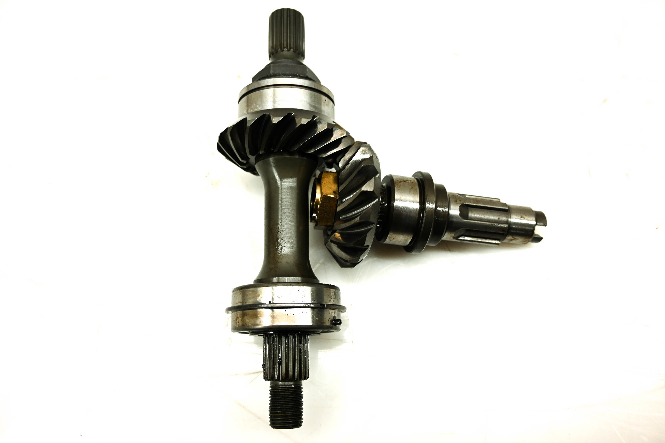 96 Arctic Cat Bear Cat 454 4x4 Transmission Bevel Gears Output Shaft