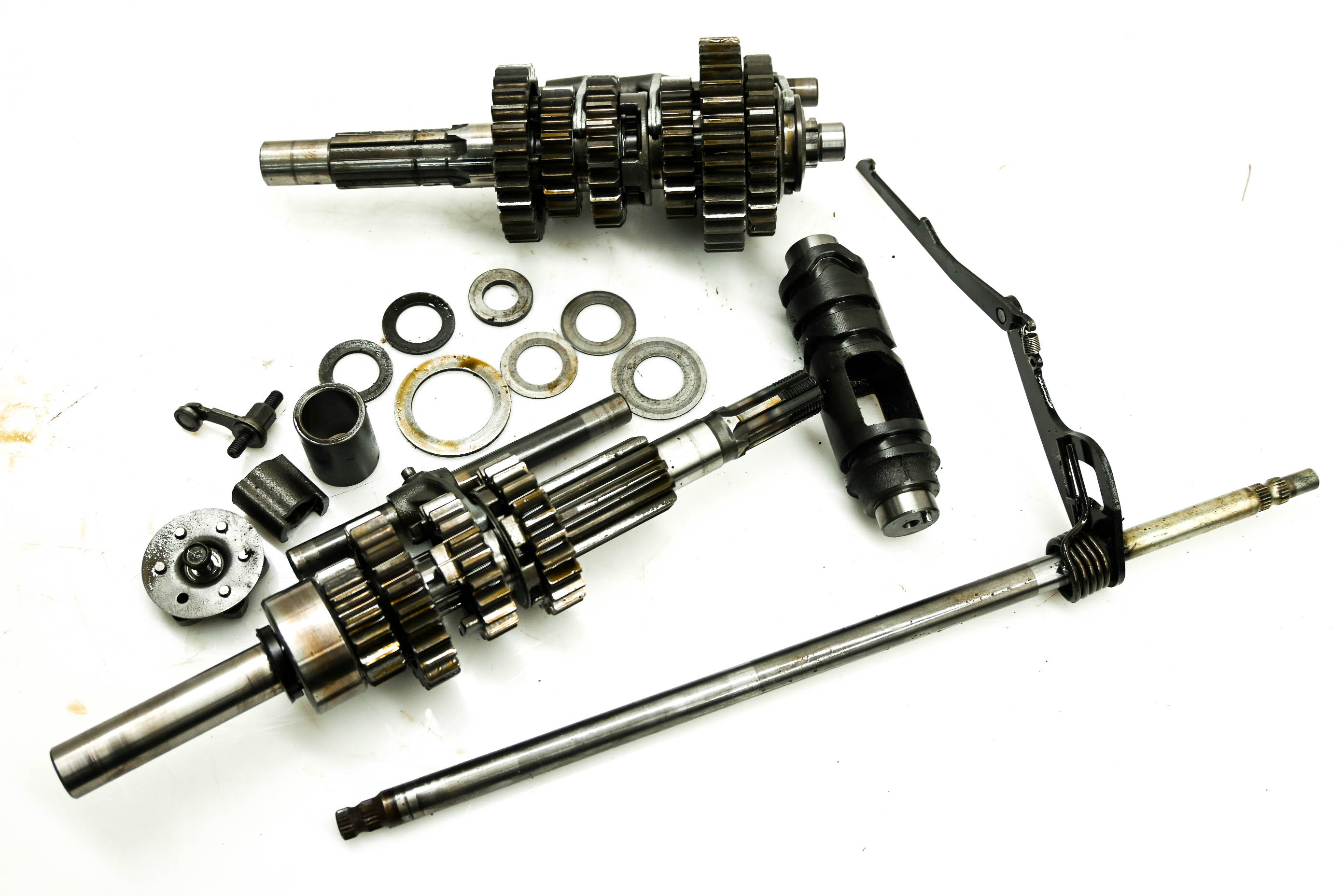 96 Arctic Cat Bear Cat 454 4x4 Transmission Shafts Gears & Drum