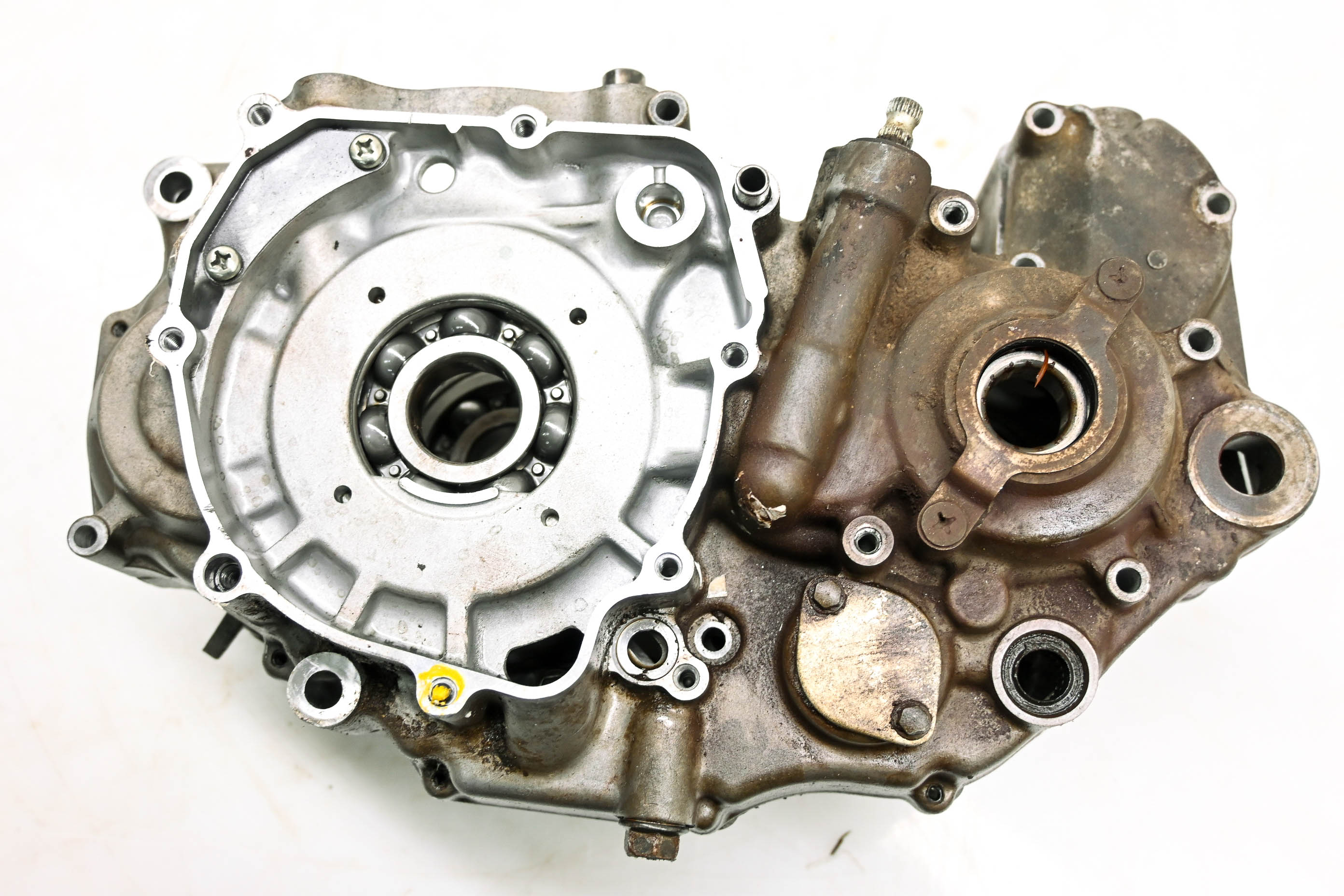 03 Kawasaki KLX400R Crankcase Center Crank Case DRZ400