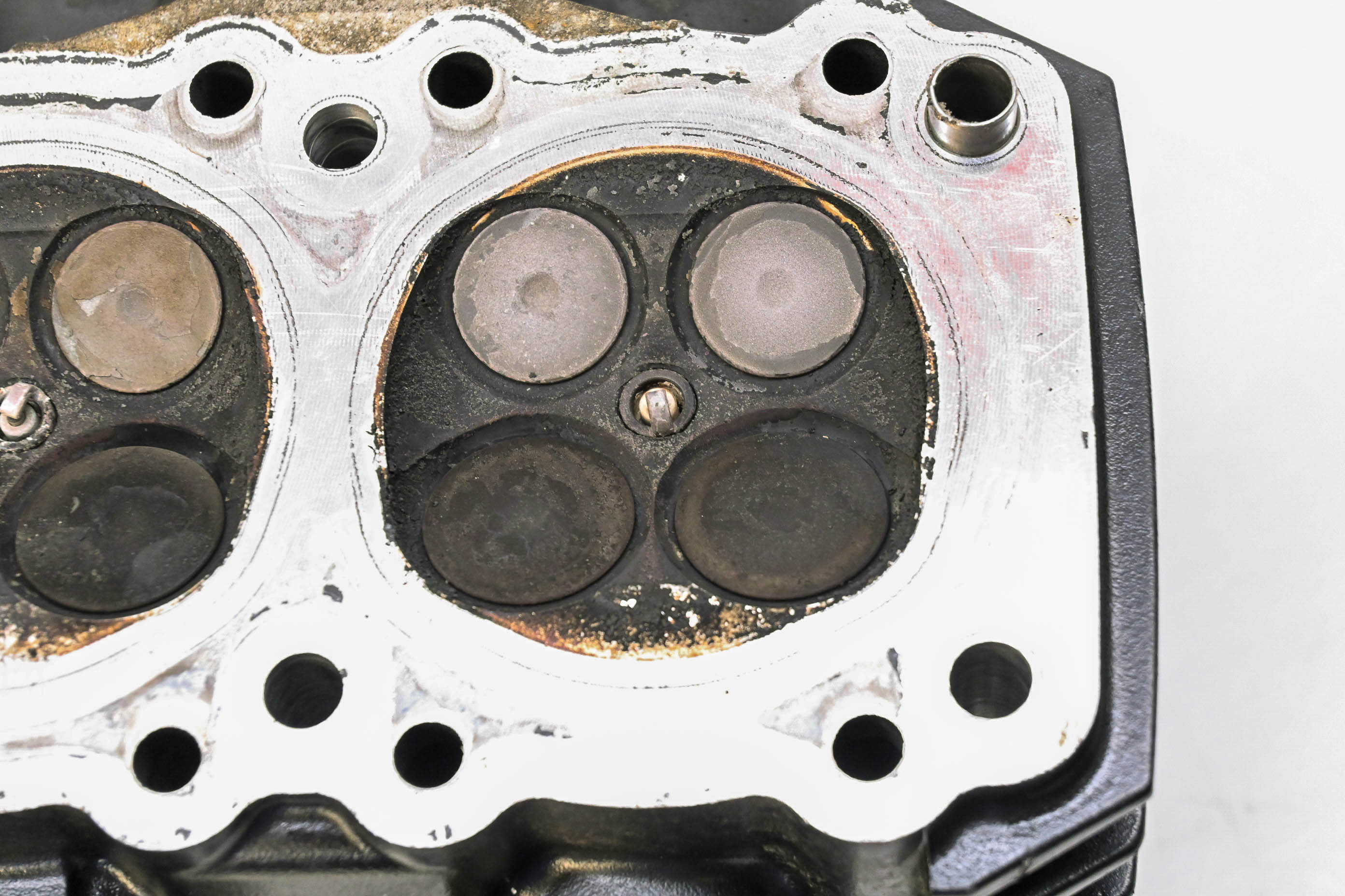 13 Kawasaki Ninja 300 Cylinder Head EX300