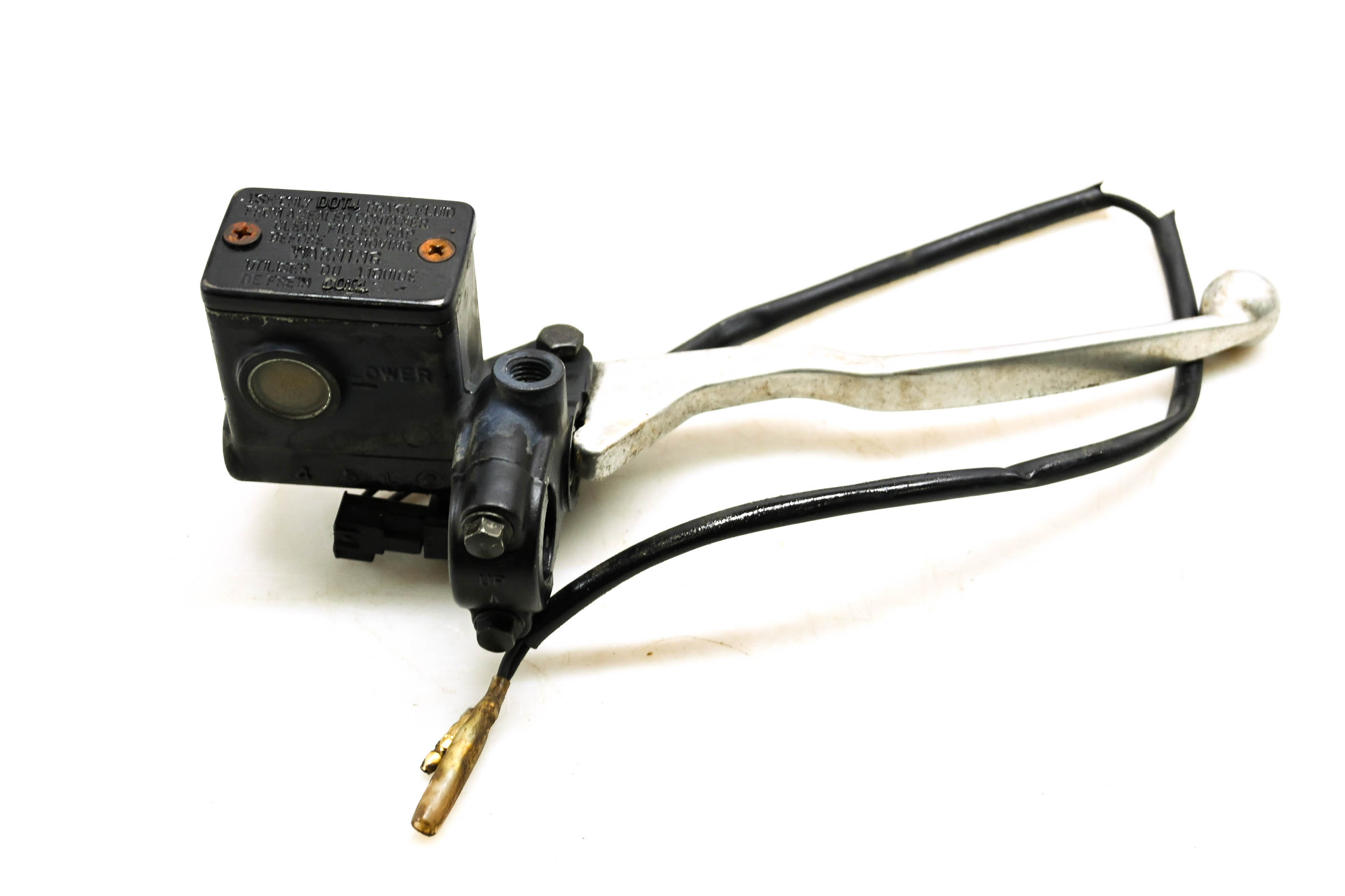 06 Suzuki Ozark 250 2x4 Front Brake Master Cylinder & Lever LTF250