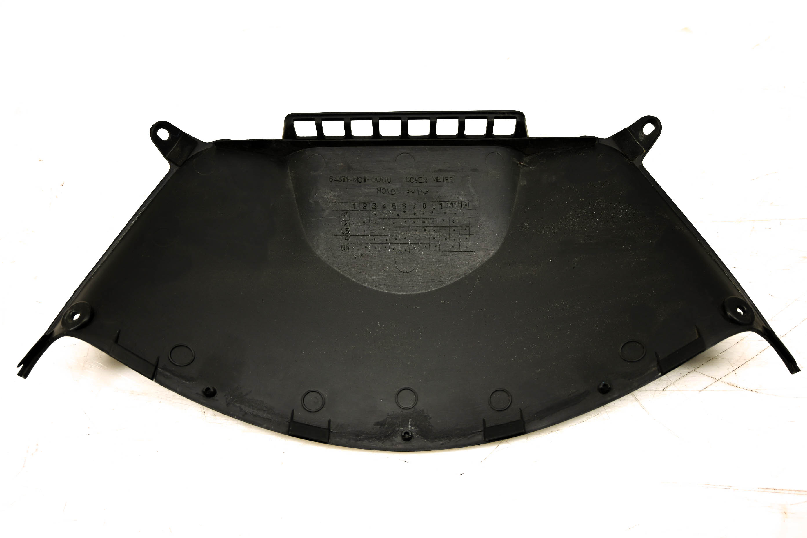 11 Honda Silverwing 600 ABS Front Meter Instrument Cluster Cover FSC600A