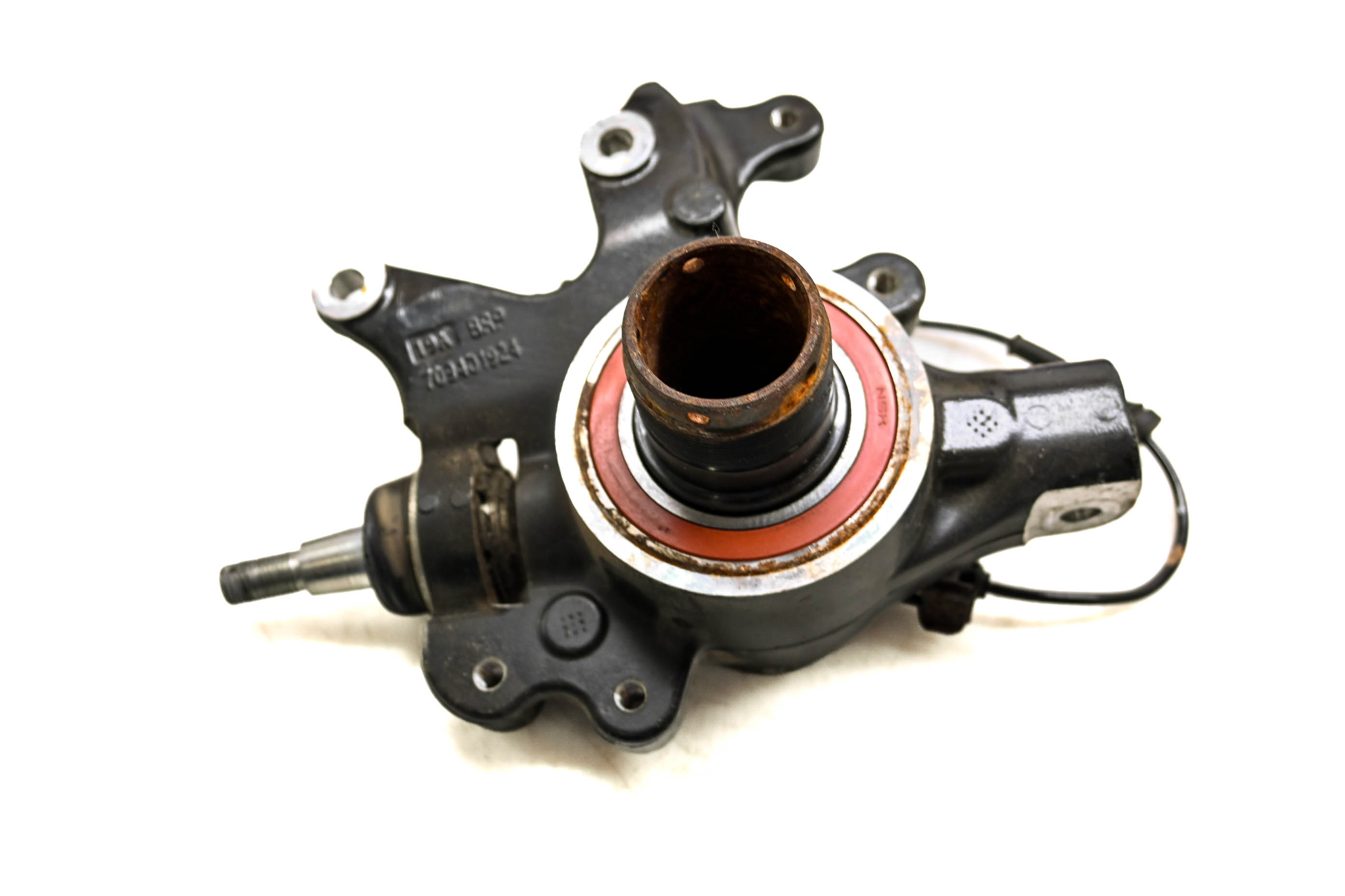 19 Can-Am Ryker Rally 900 Front Left Spindle Knuckle & Speed Sensor