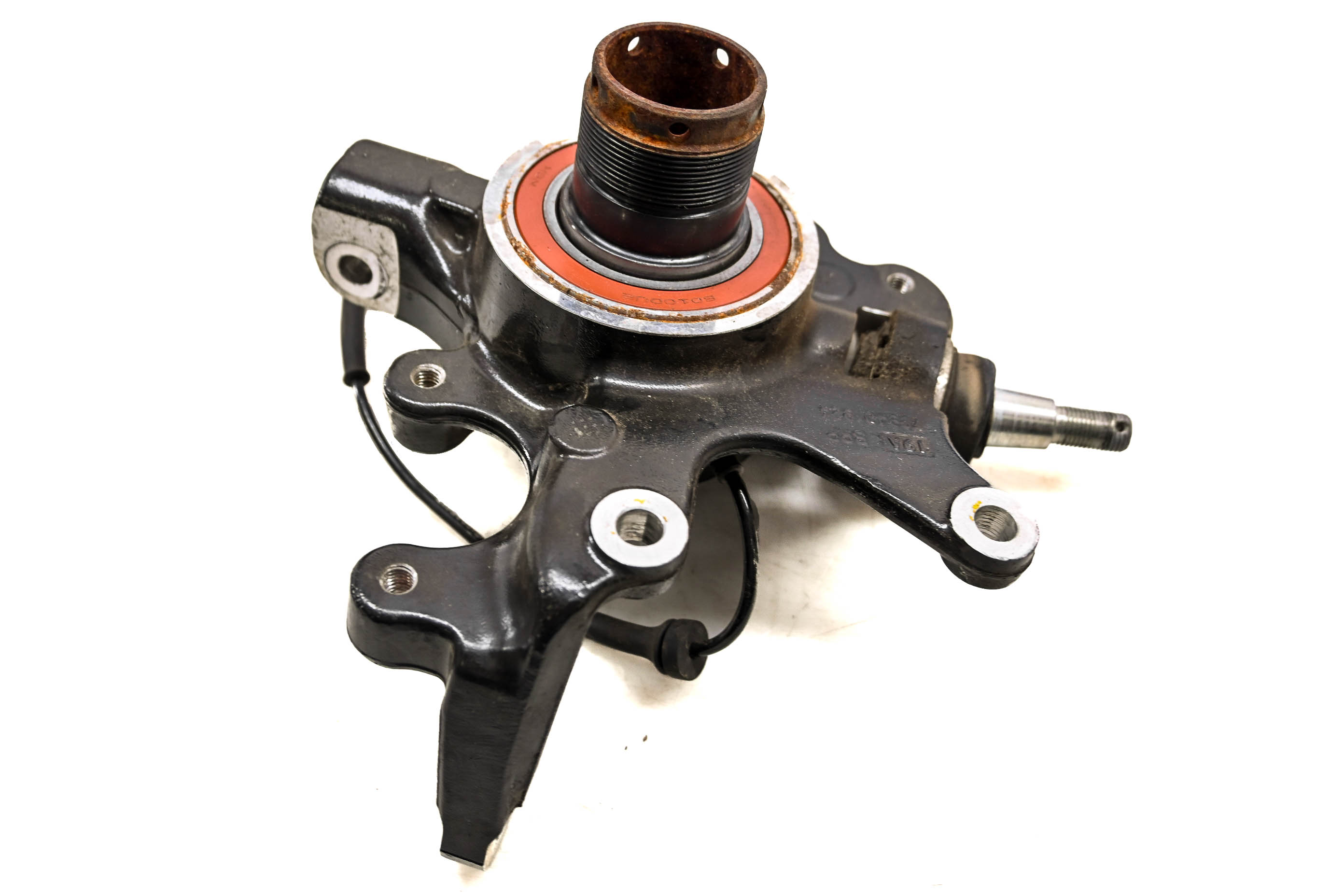 19 Can-Am Ryker Rally 900 Front Left Spindle Knuckle & Speed Sensor
