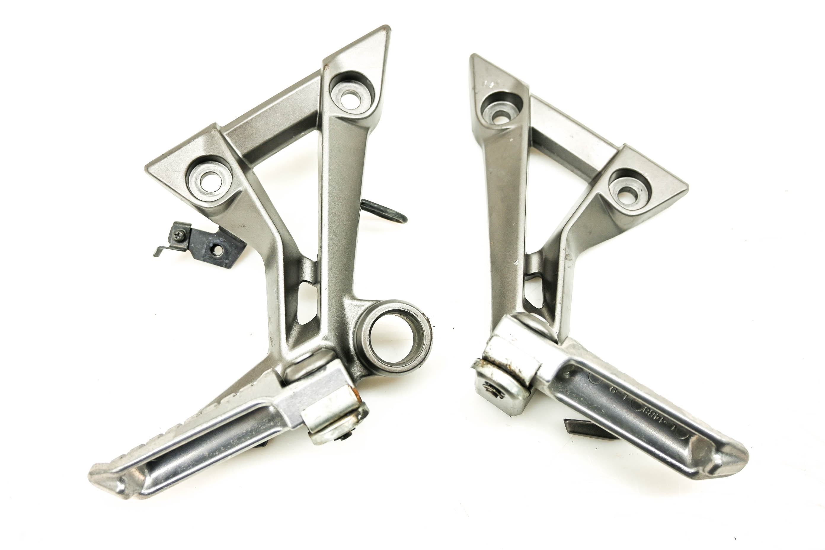 13 Kawasaki Ninja 300 Passenger Foot Pegs Left & Right EX300