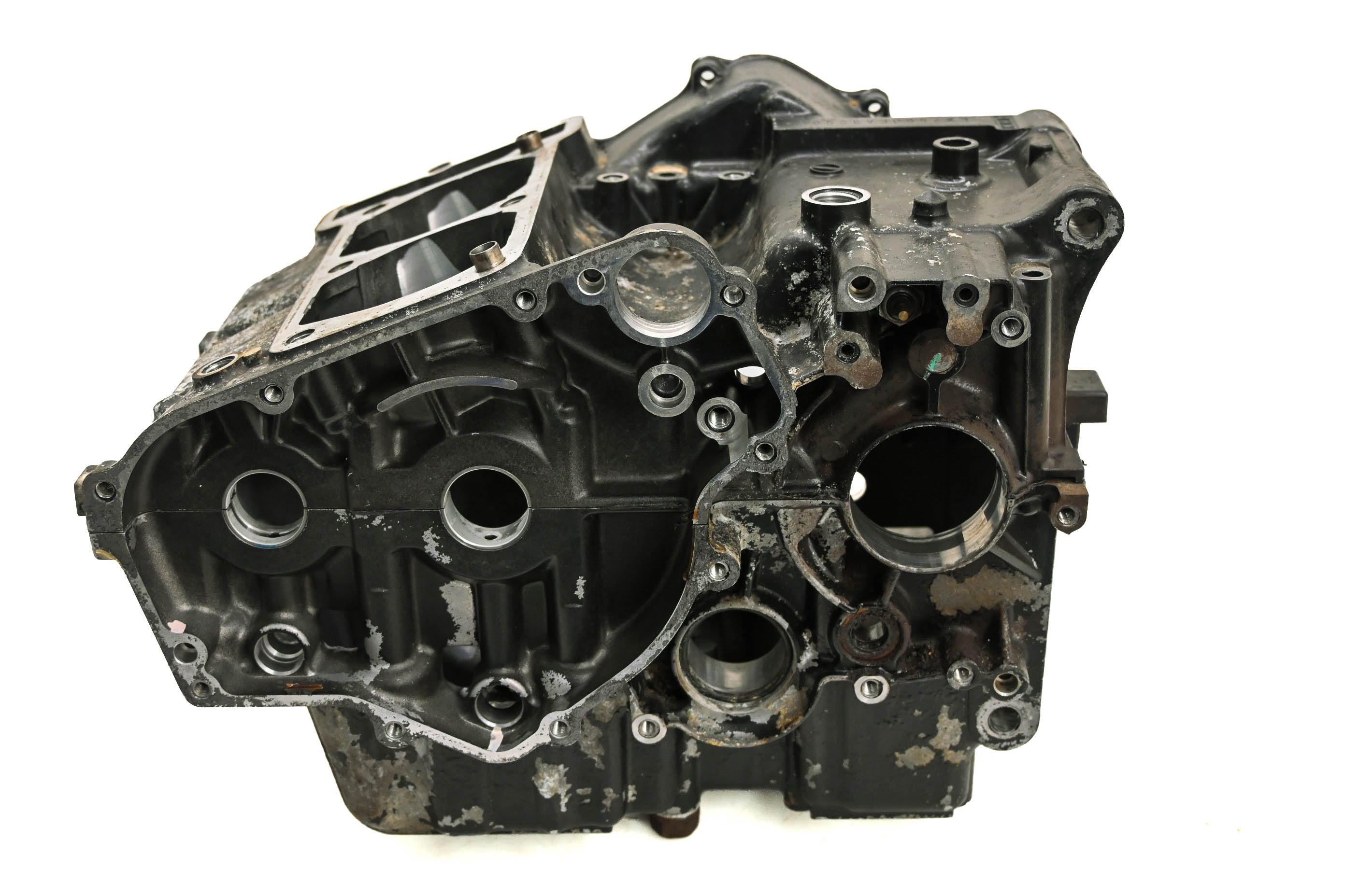 09 Kawasaki Ninja 250R Crankcase Center Crank Case EX250