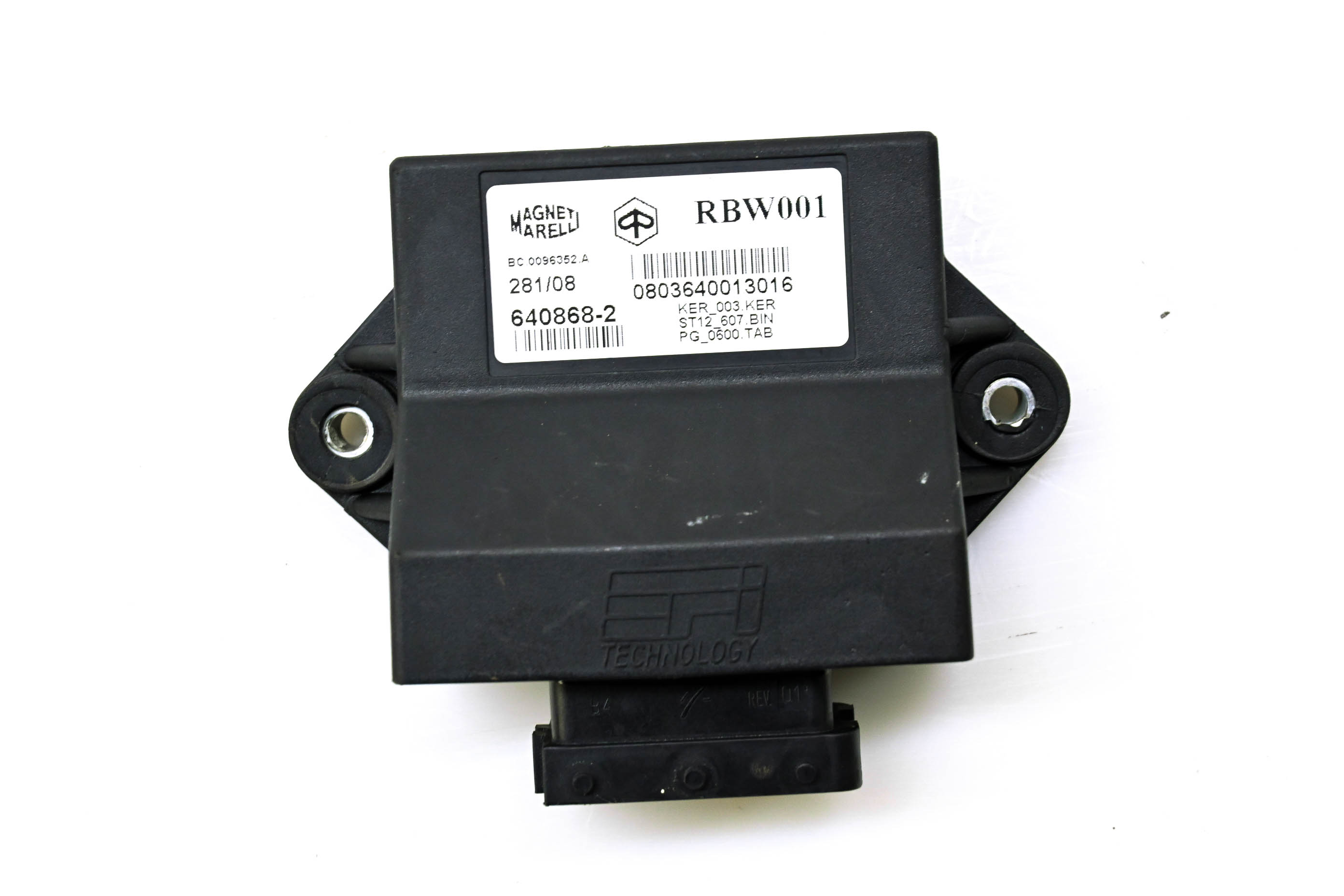 09 Aprilia Shiver 750 Electric Control Unit Ecu SL750