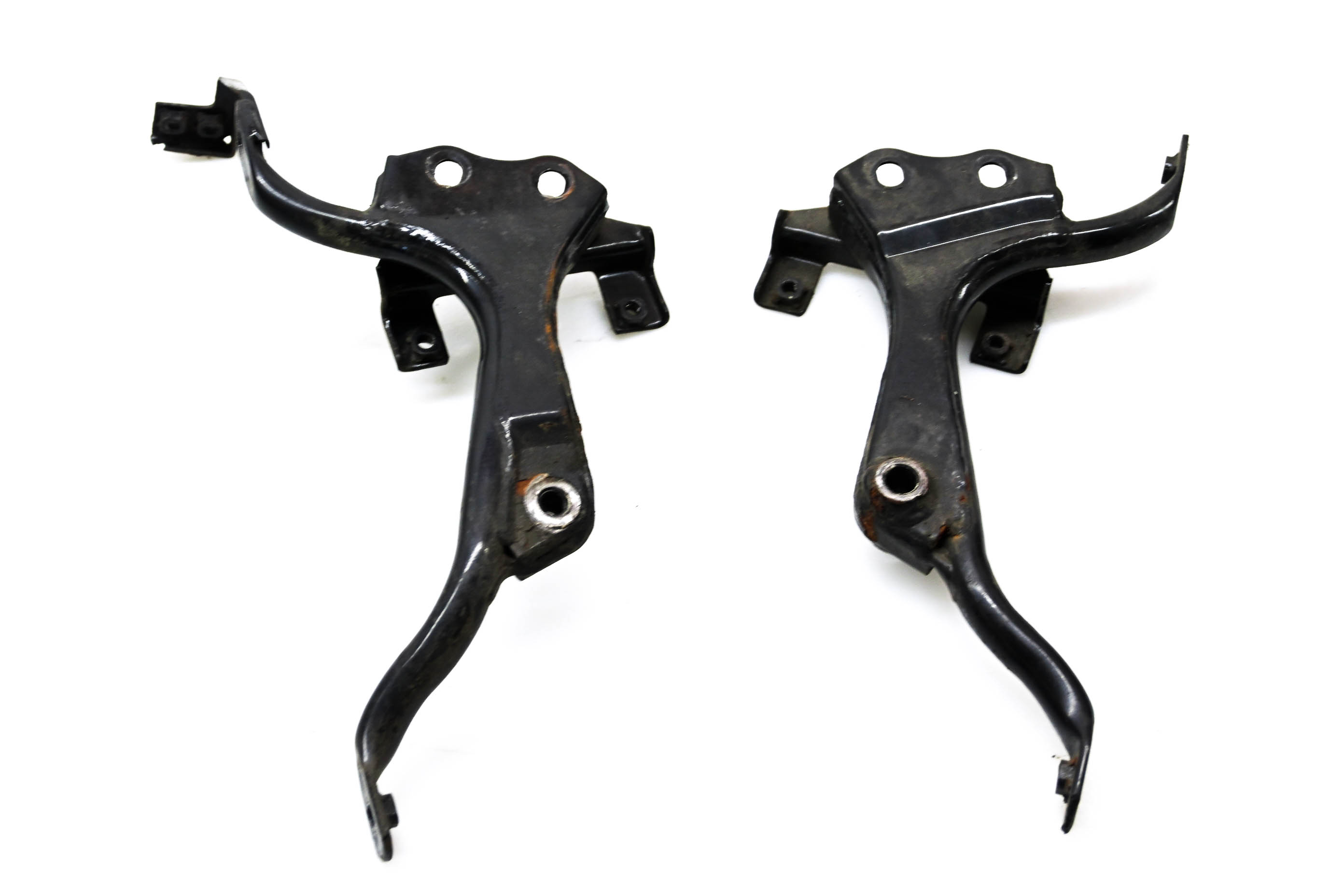 07 Kawasaki Ninja 250 Engine Motor Support Brackets Mounts Left & Right EX250