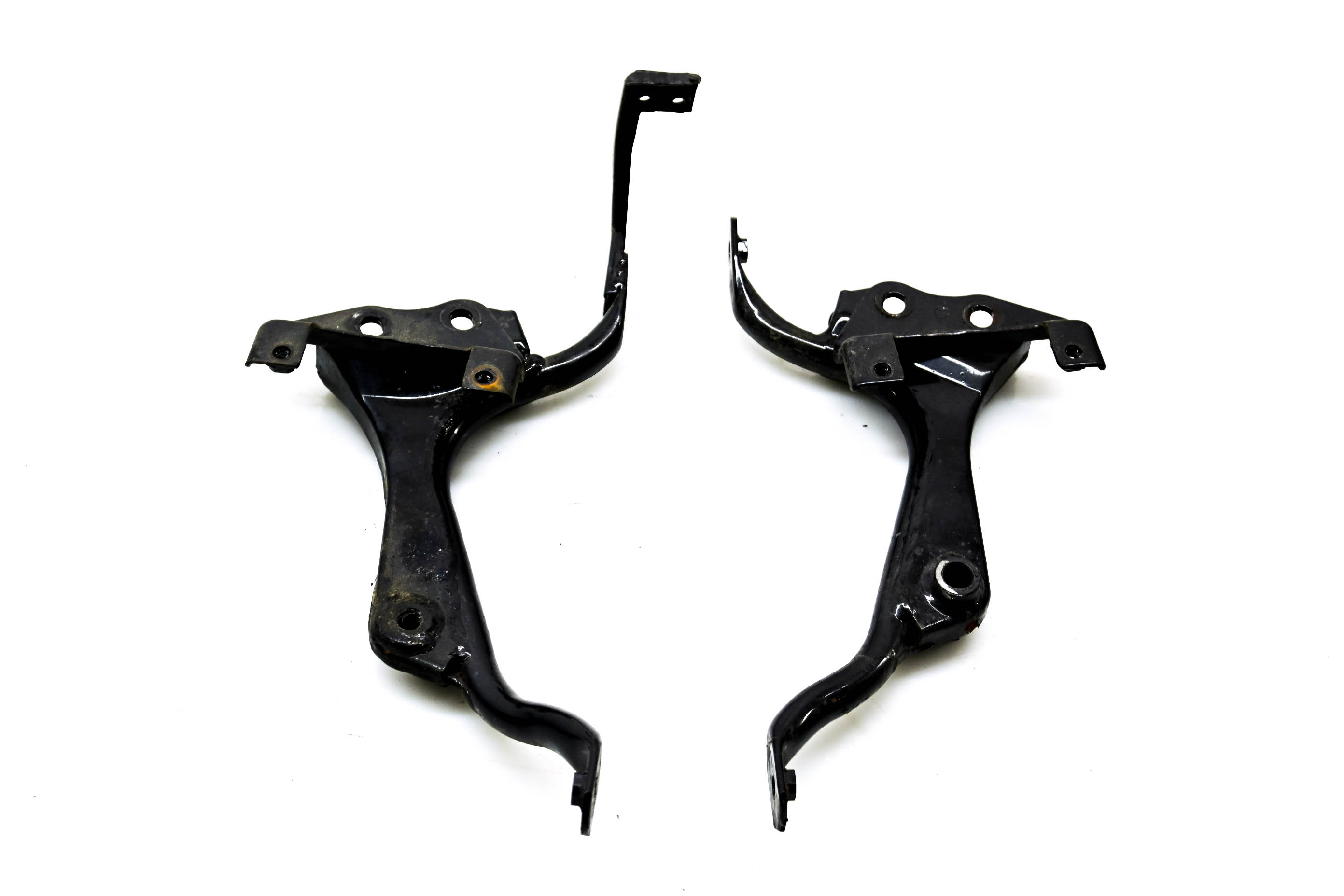 07 Kawasaki Ninja 250 Engine Motor Support Brackets Mounts Left & Right EX250