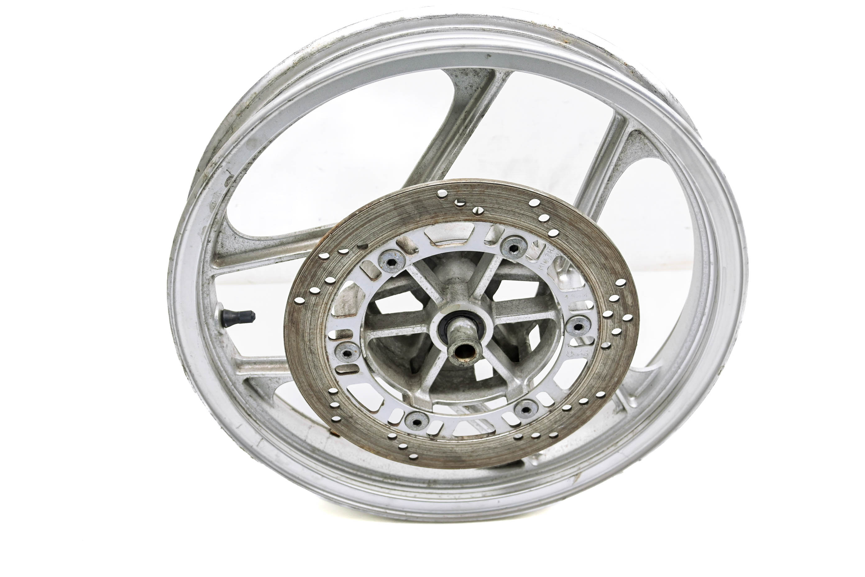 07 Kawasaki Ninja 250 Front Wheel Rim & Rotor 16X2.15 EX250