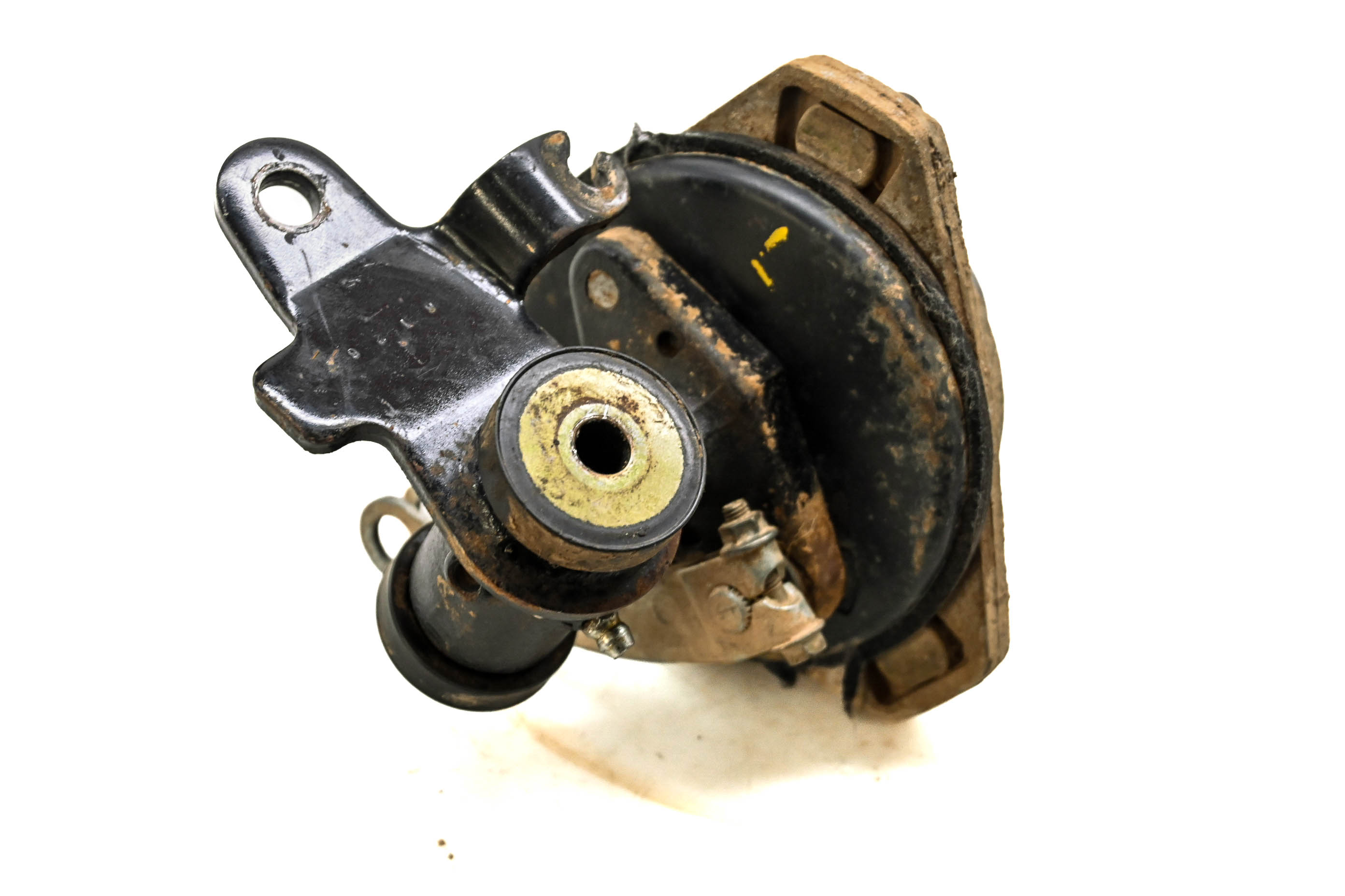 97 Suzuki Quadsport 80 2x4 Front Left Brake Drum & Spindle LT80
