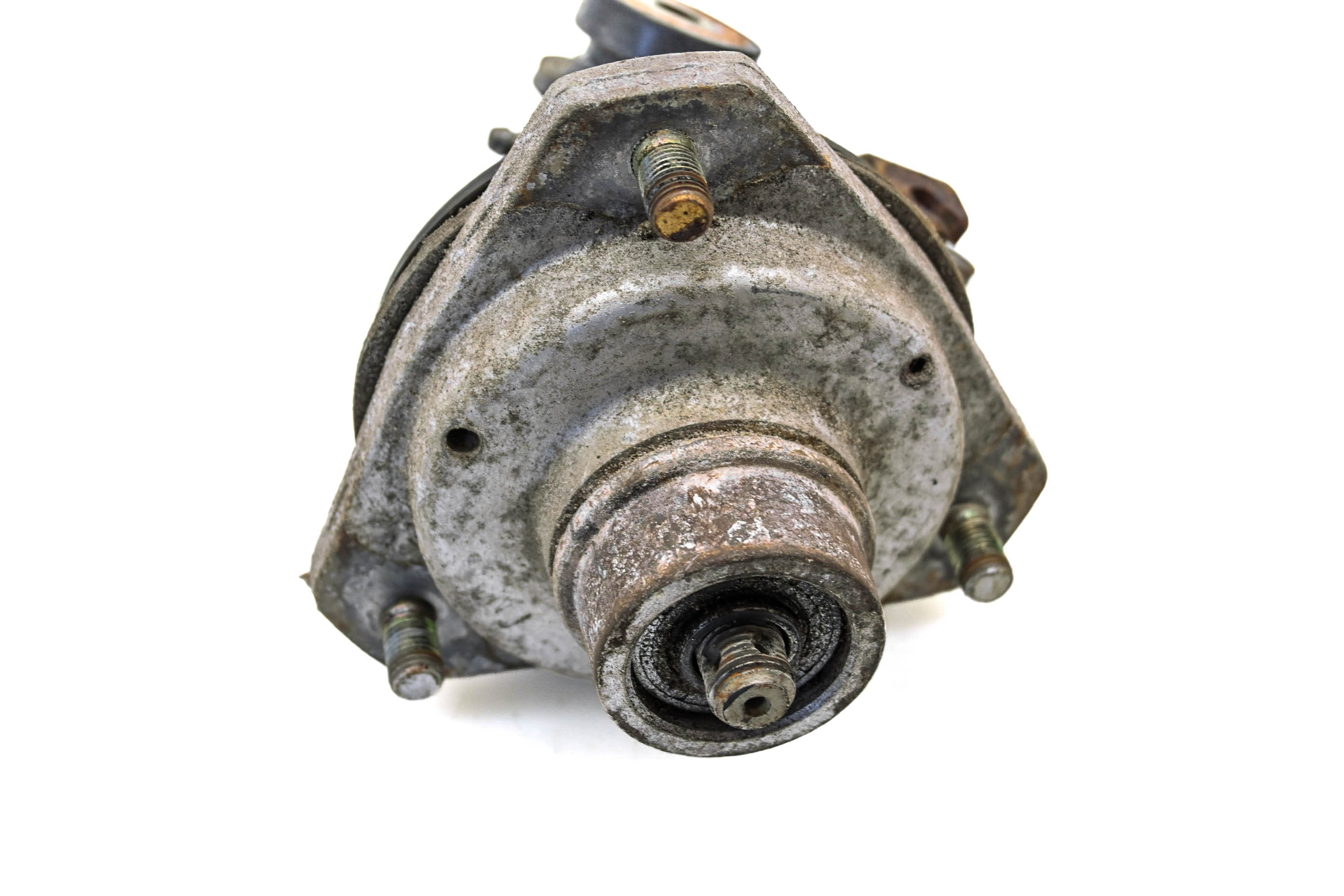 87 Suzuki Quadsport 80 2x4 Front Left Brake Drum & Spindle LT80